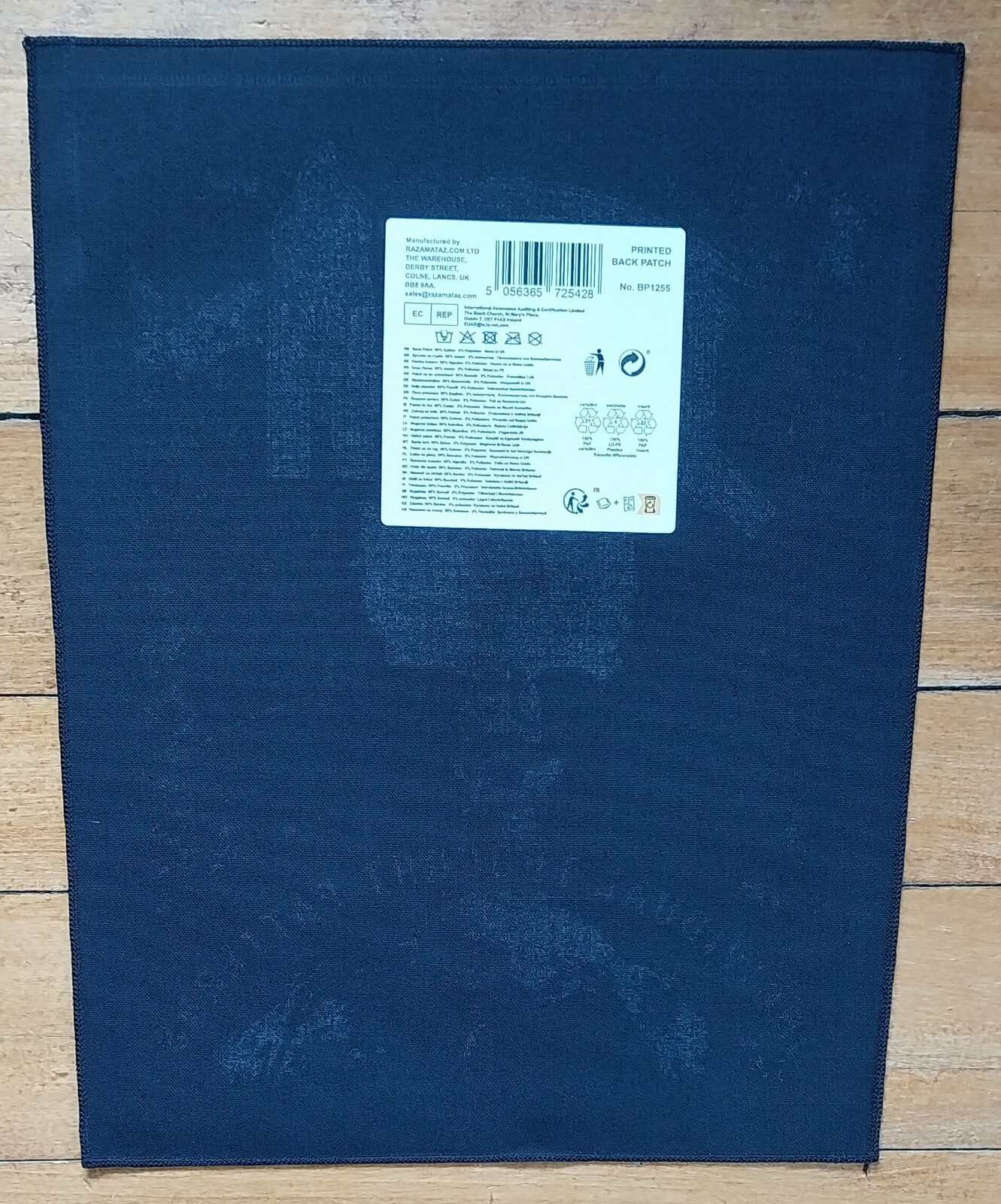 LICENSED ~ DEATH ~ Individual Thought Patterns LARGE Battle Jacket Back Patch gallery