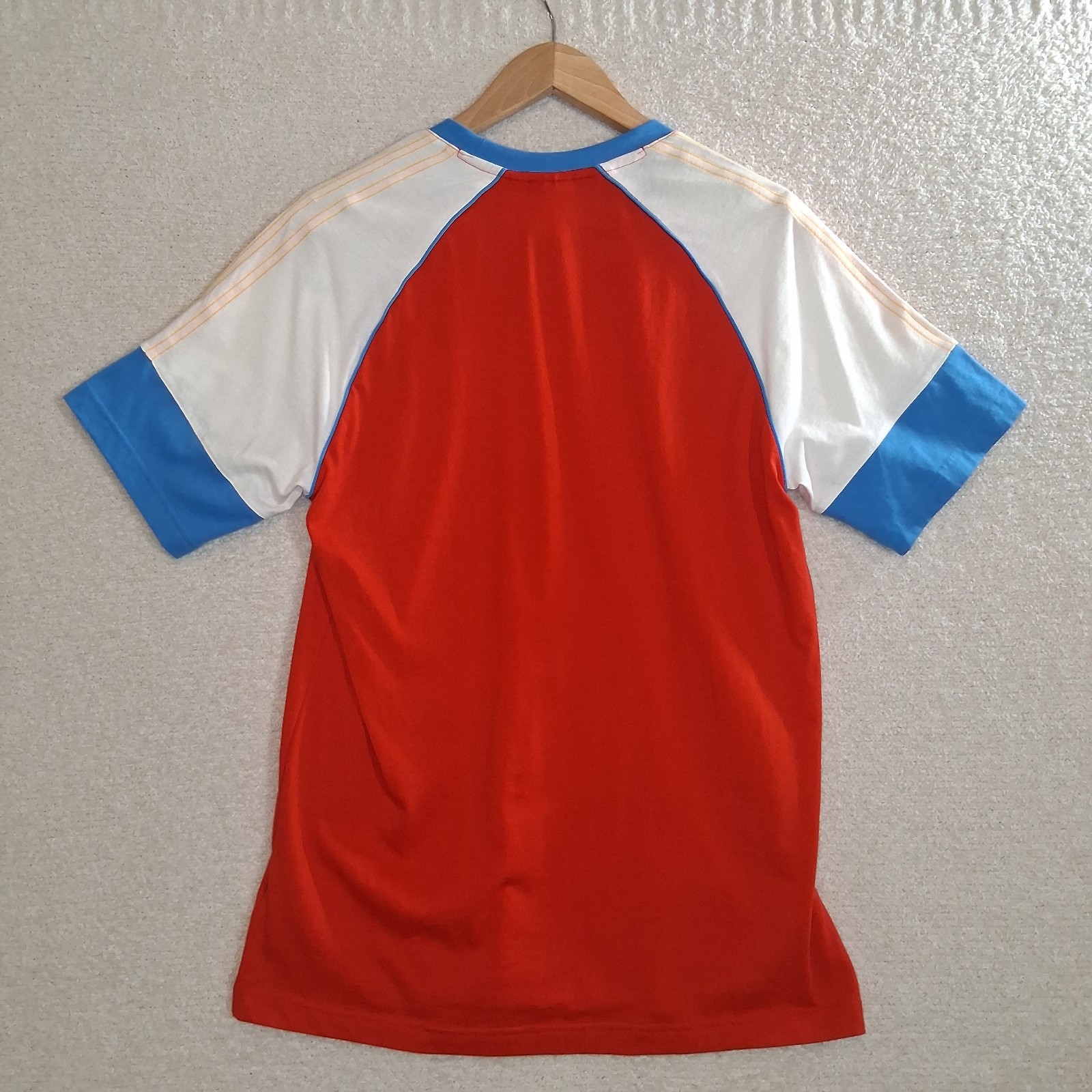 Adidas 100% Cotton T- Shirt Men Sz M Multi Color Casual Sports Outdoors Everday gallery