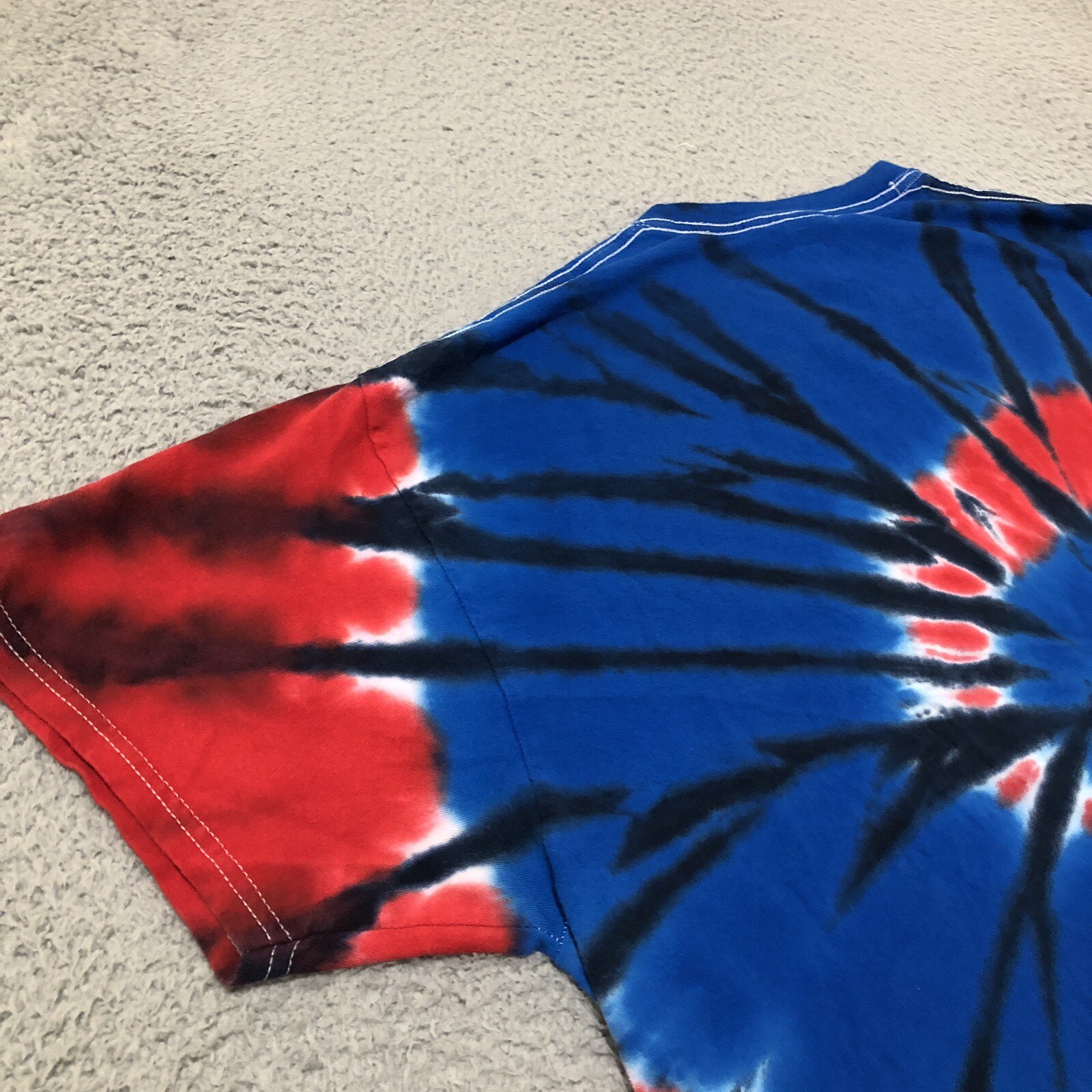 Colortone 'Merica T-Shirt Mens XL Red White Blue Tie Dye Patriotic T gallery