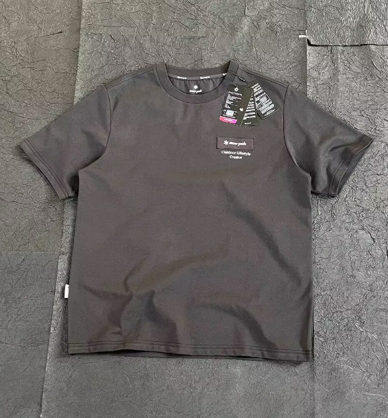 Snow Peak Summer New Patch Quick Drying T-shirt Men Women gallery