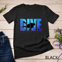 DIVE AUSTRALIA Scuba Diver Reef Diving Snorkel Shark Graphic Unisex T-shirt