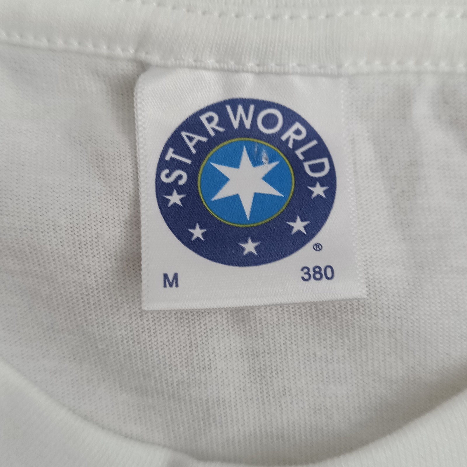 Vintage UK Shipping Forecast Sea Map T-Shirt White Medium Starworld Y2K Compass gallery