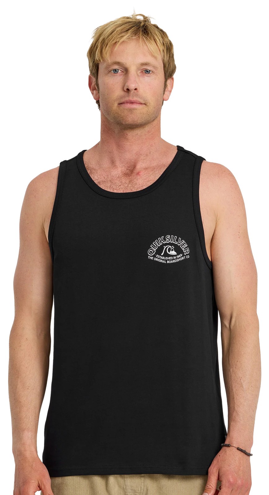 Quiksilver Bubble Arch Men’s Tank – Black – New