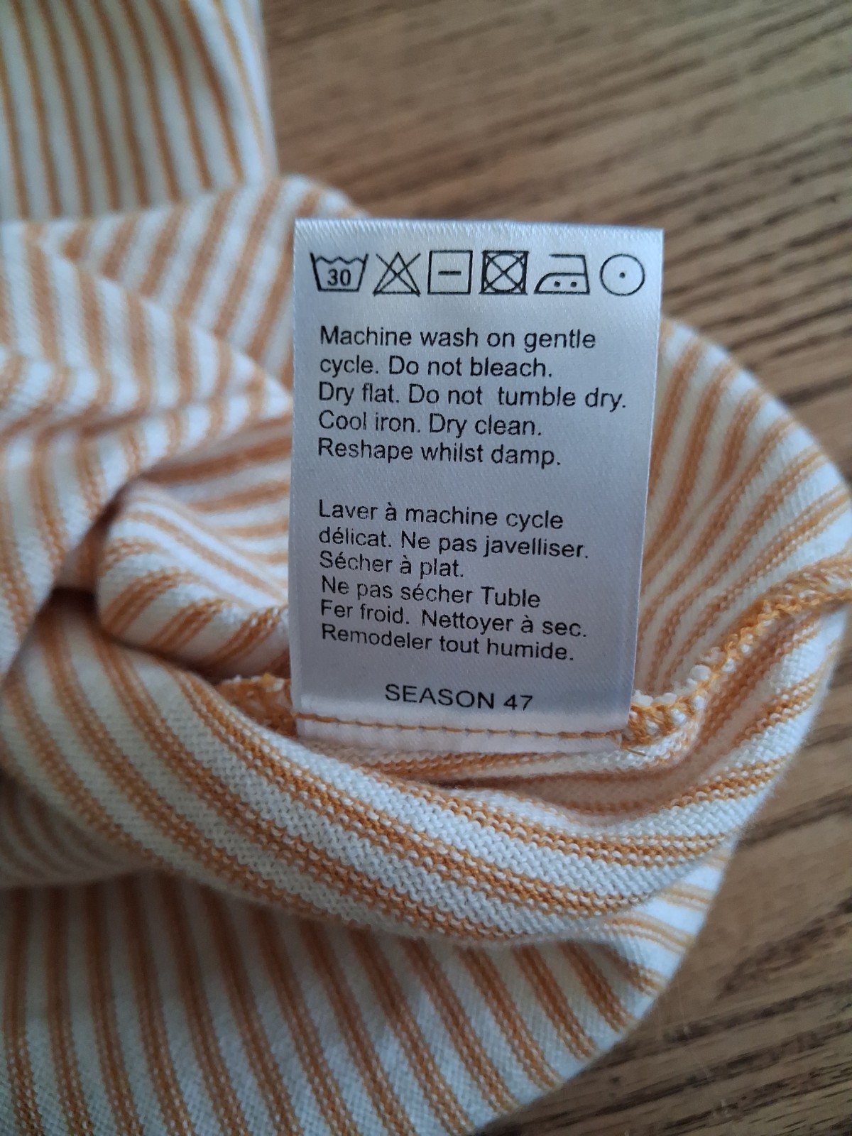 Gabicci Craddock Knit Loose Cotton Blend Green Stripes Mens Sz M gallery