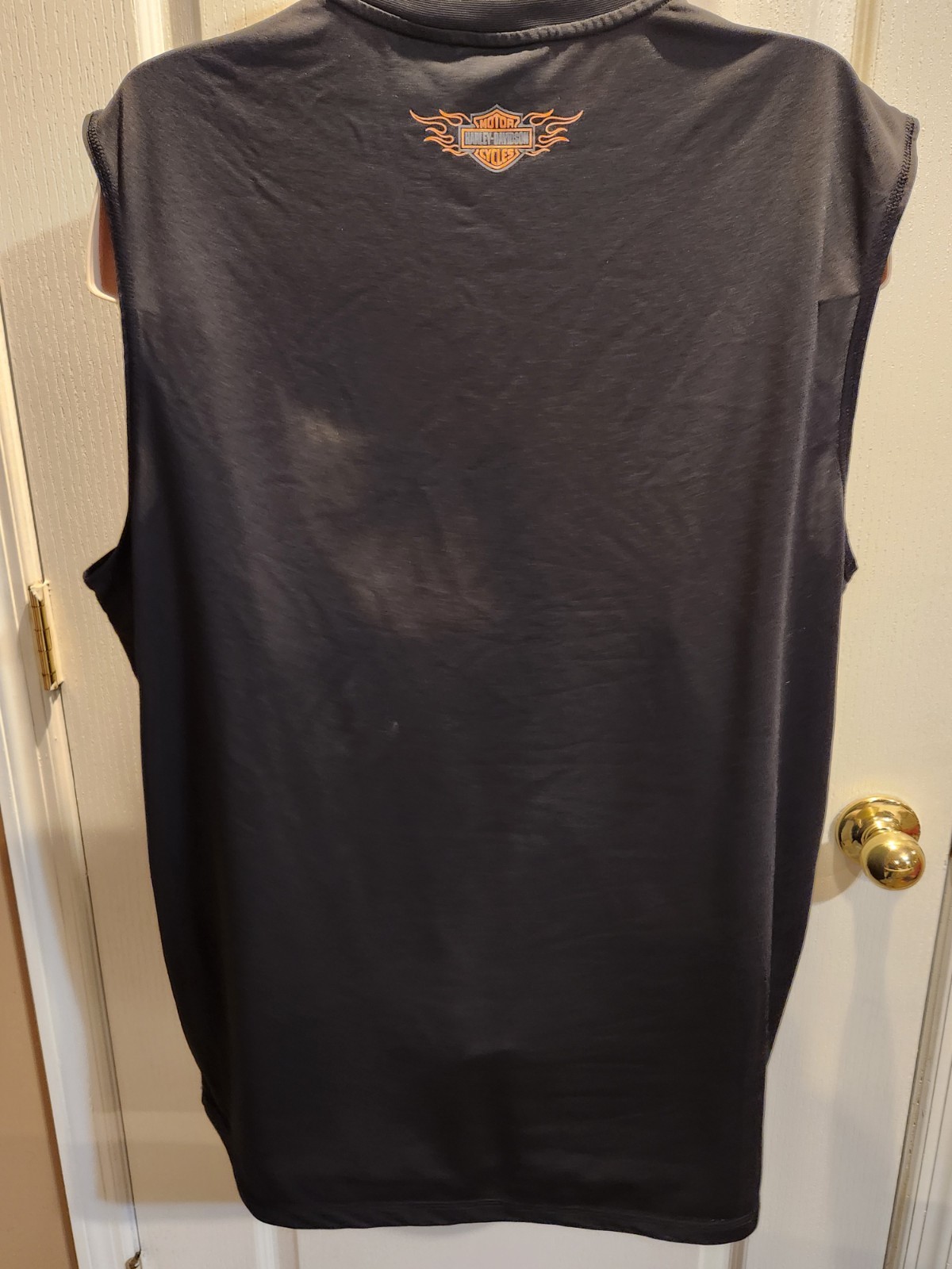 Harley-Davidson Motorcycles Cutoff Sleeveless Dri-Fit Shirt 2XL ~SEE DESCRIPTION gallery
