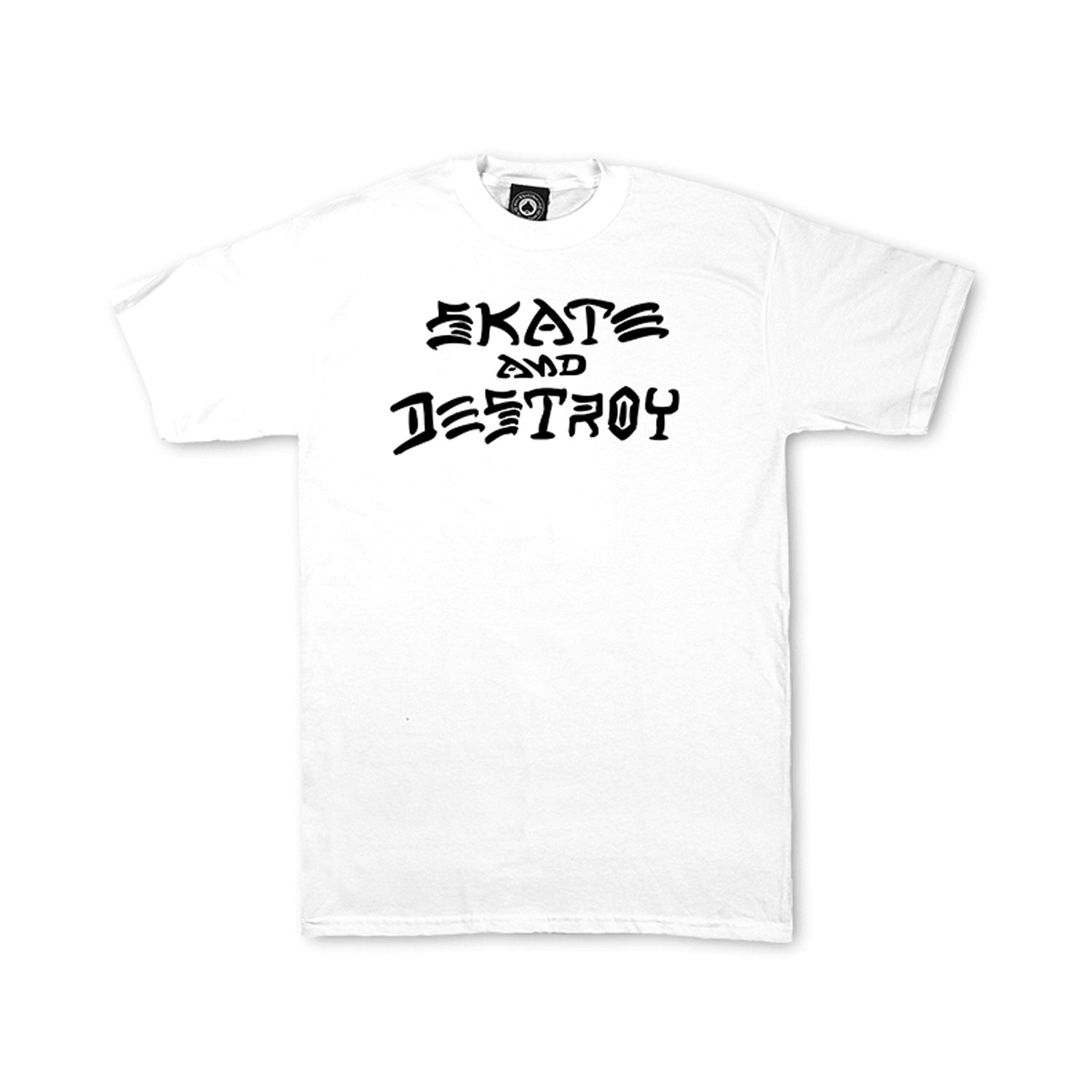 Thrasher Skateboard T-Shirt Skate and Destroy White gallery