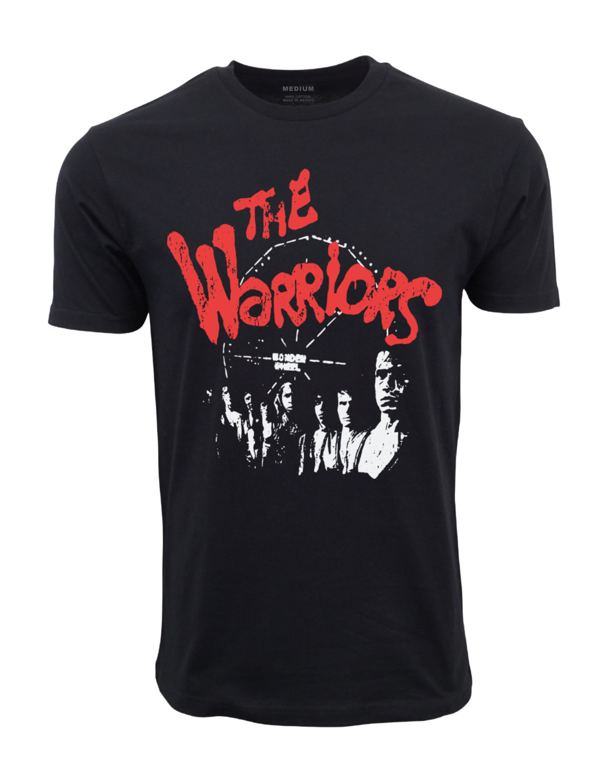 THE WARRI0RS VINTAGE BLACK GRAPHIC T-SHIRT gallery