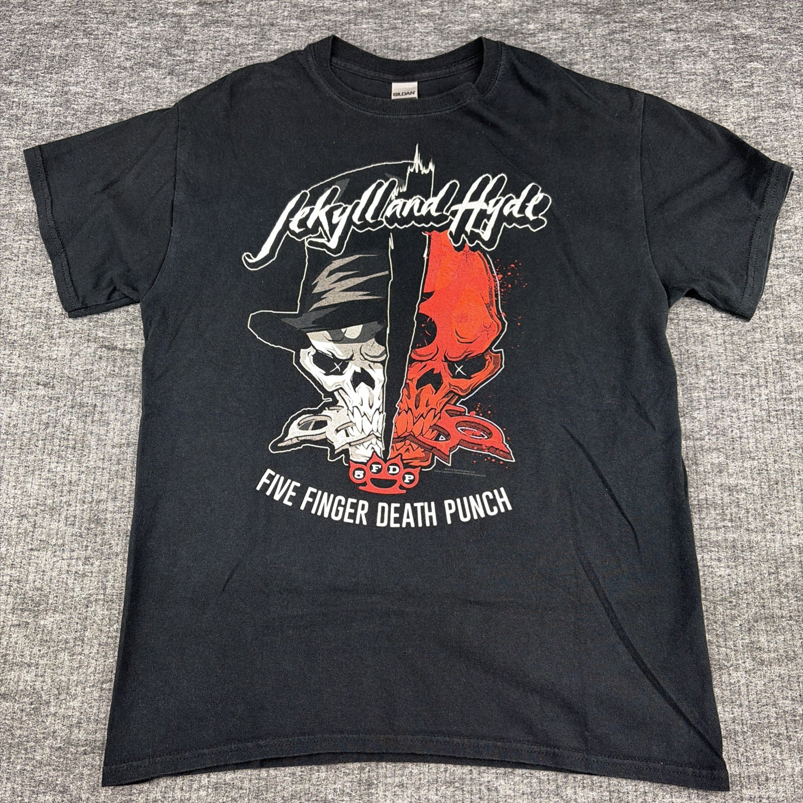Five Finger Death Punch 'Jekyll and Hyde' Black Concert T-shirt - Size Medium gallery