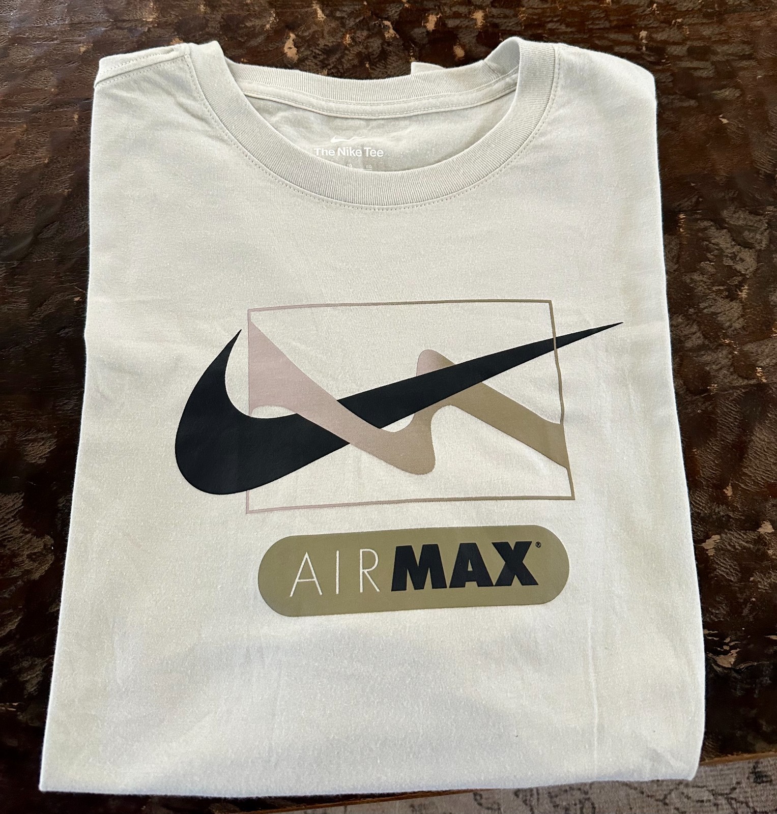 Nike Air Max 90 T Shirt Bone Men's Size XL NWT gallery