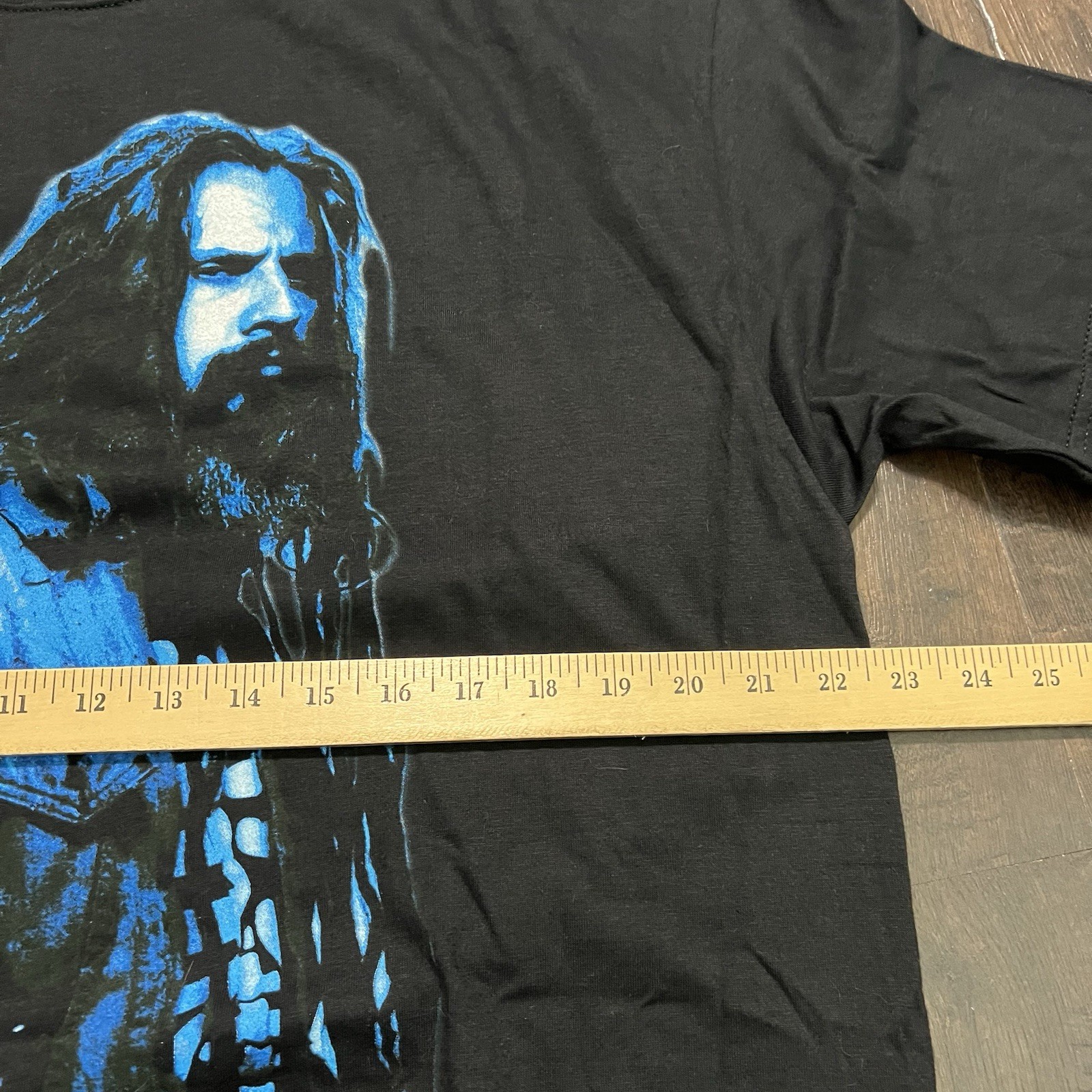Vintage 2002 Rob Zombie Shirt XL Alstyle Diamond Star Demonoid Delux Y2K Metal gallery