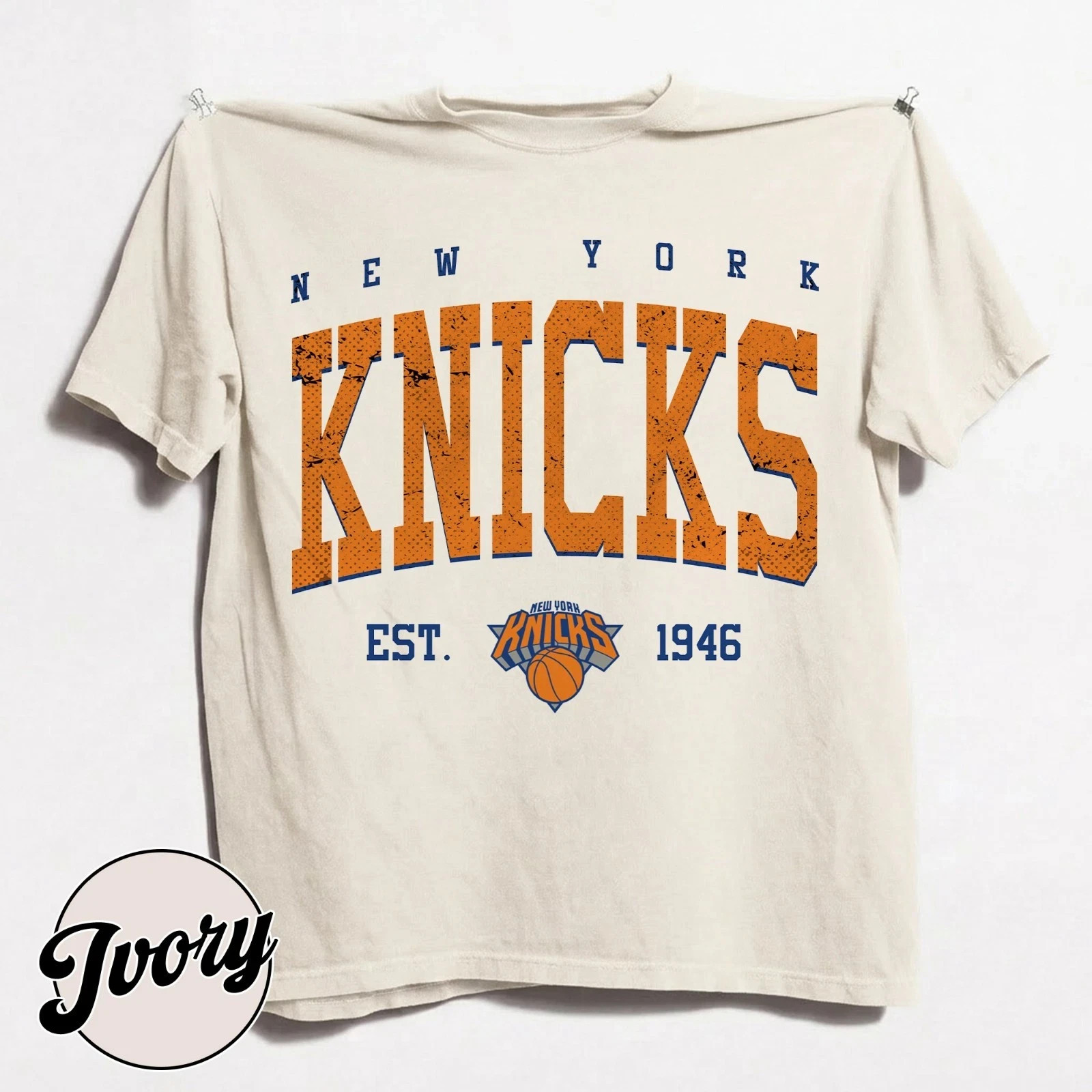 Vintage New York Knicks Basketball Est 1946 Comfort Colors Shirt gallery