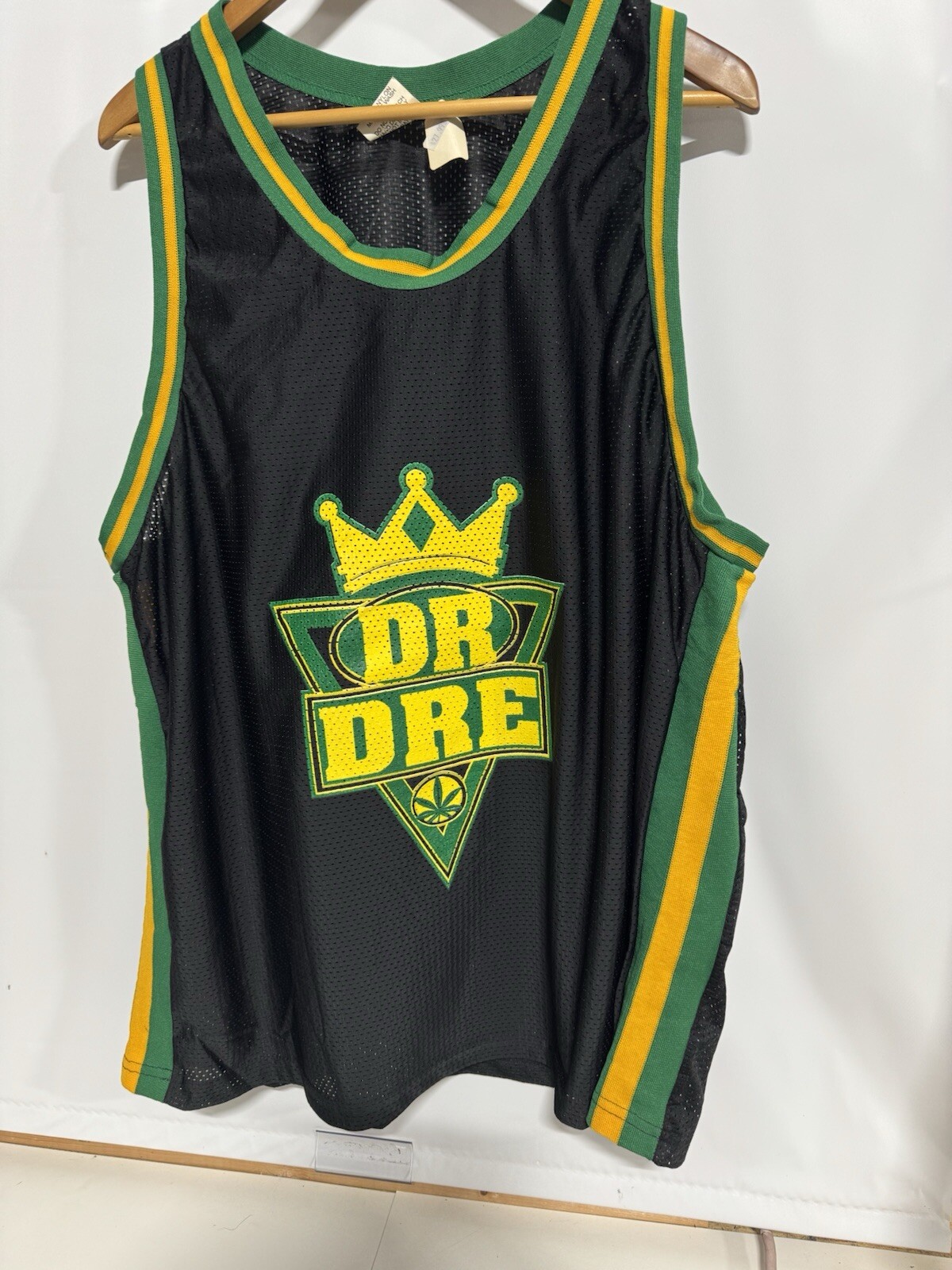 Vintage 90s Dr Dre Basketball Jersey XL/One Size Fits All NWOT Rap Tee Rare gallery
