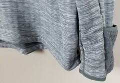 NIKE SPHERE ELEMENT RUNNING TOP SHIRT 1/4 ZIP GREY SILVER 504606-068 (SIZE 2XL)