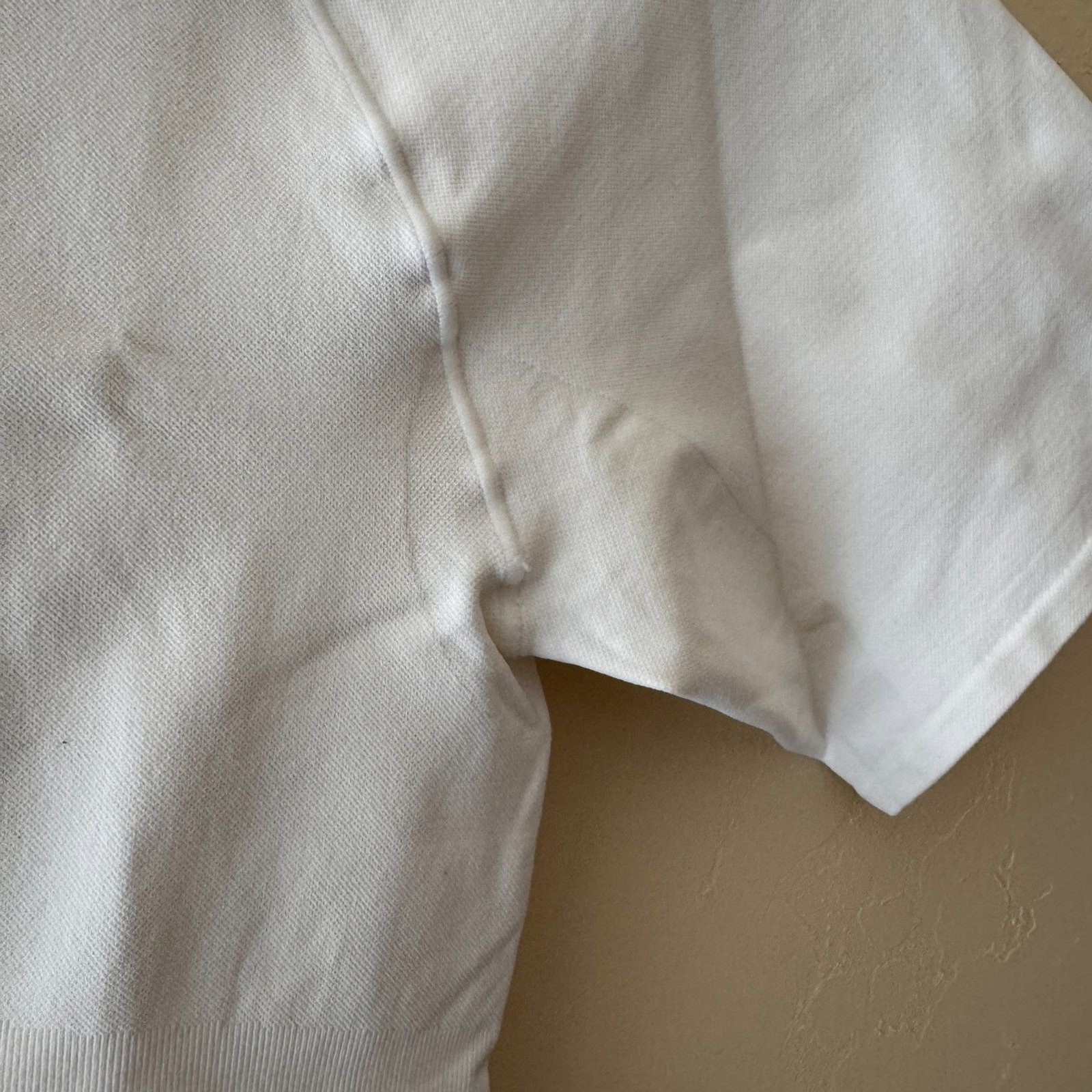 SPANX Men's Zoned Performance White Crew Neck Under Shirt size XL (46-48) NWOT gallery