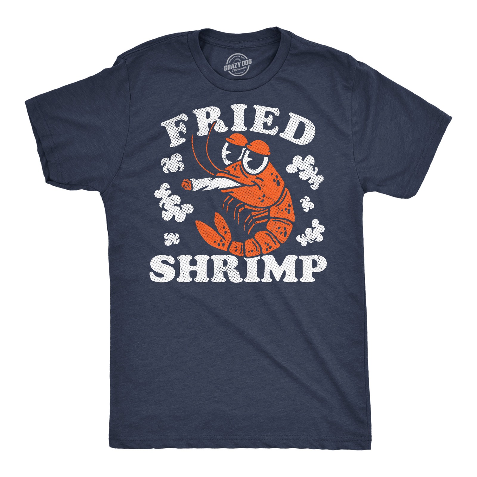 Mens Funny T Shirts Fried Shrimp Sarcastic 420 Graphic Novelty Tee For Men gallery