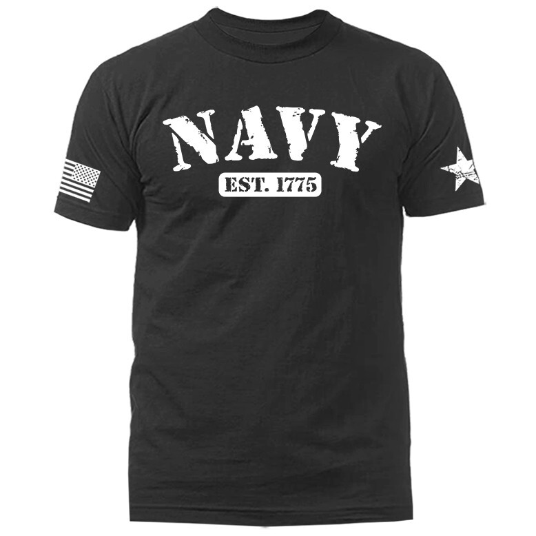 Navy Military Veteran American Pride Patriotic T-shirt gallery