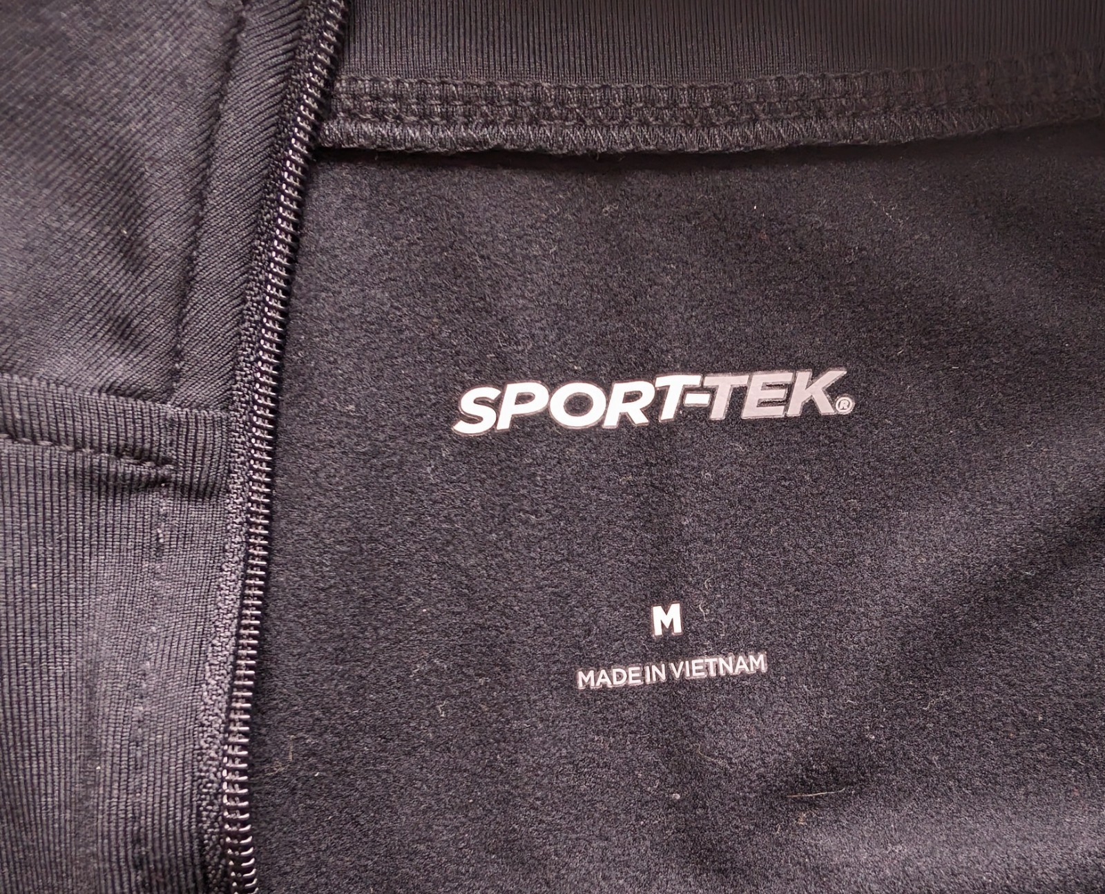 Sport-Tek Mens 1/4-Zip Long Sleeve Lightweight Pullover, black, size M gallery