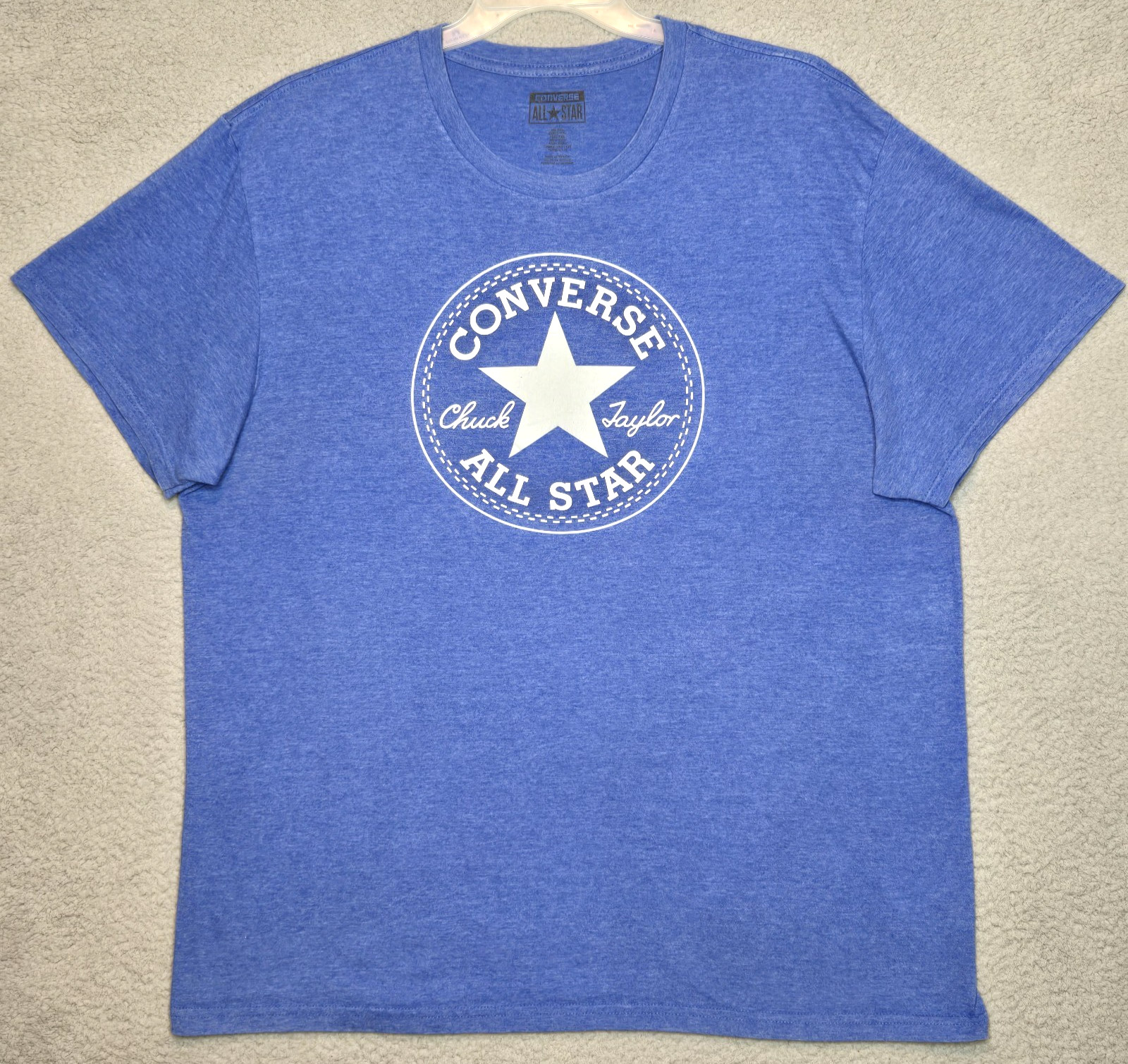 Converse Chuck Taylor All Stars Sneaker Logo T-Shirt – Blue – Men’s Adult 2XL