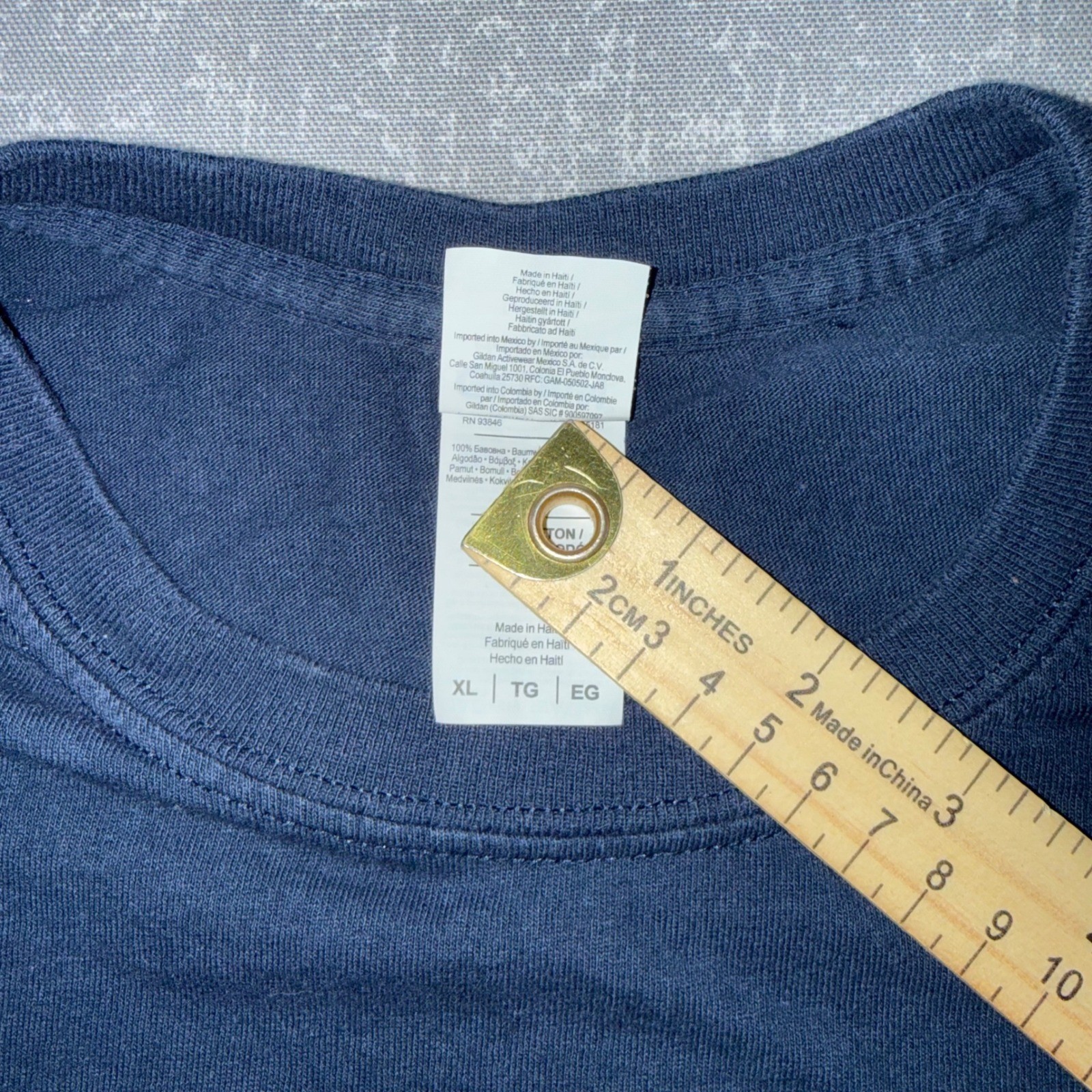 US Air Force USAF Graphic T-Shirt Mens XL Navy Blue MCMXLVII 1947 Eagle Eagle gallery