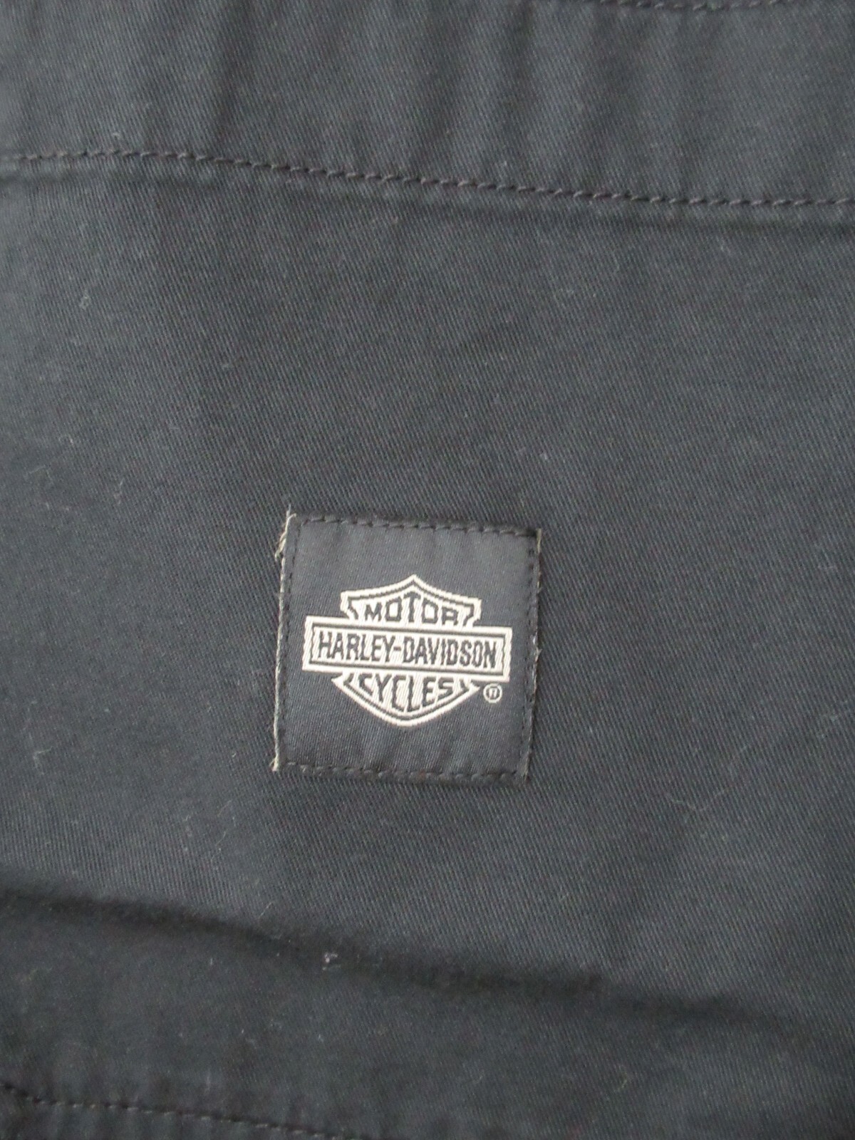Harley Davidson Men's Short Sleeve 1/4 Zip Black Pullover Size 3XL NWT gallery