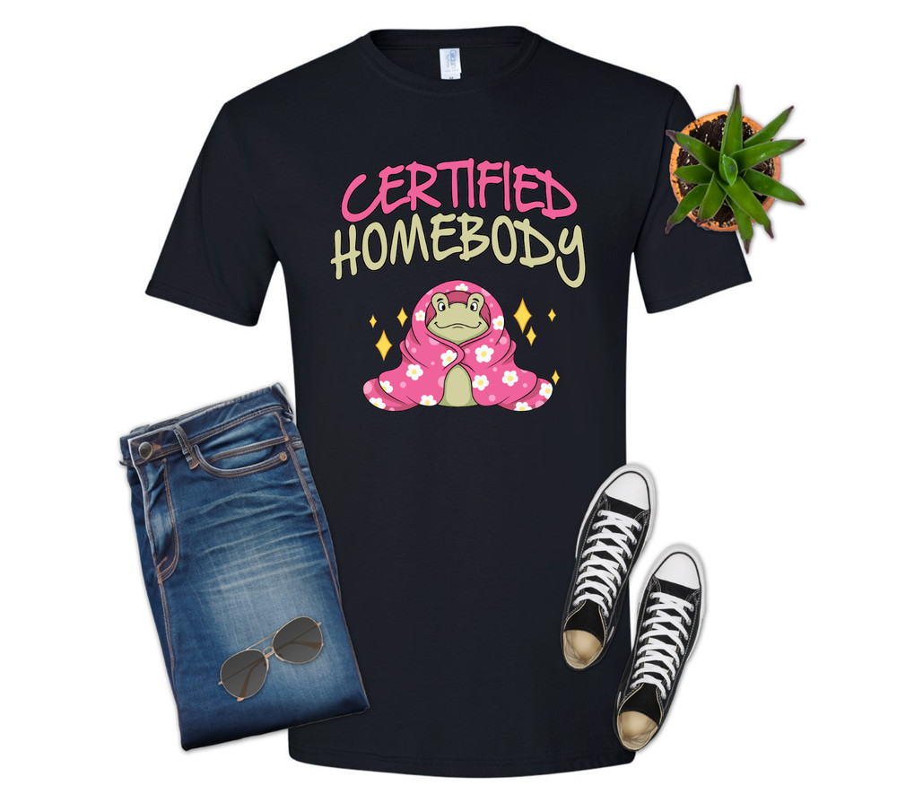 Certified Homebody Frog Shirt