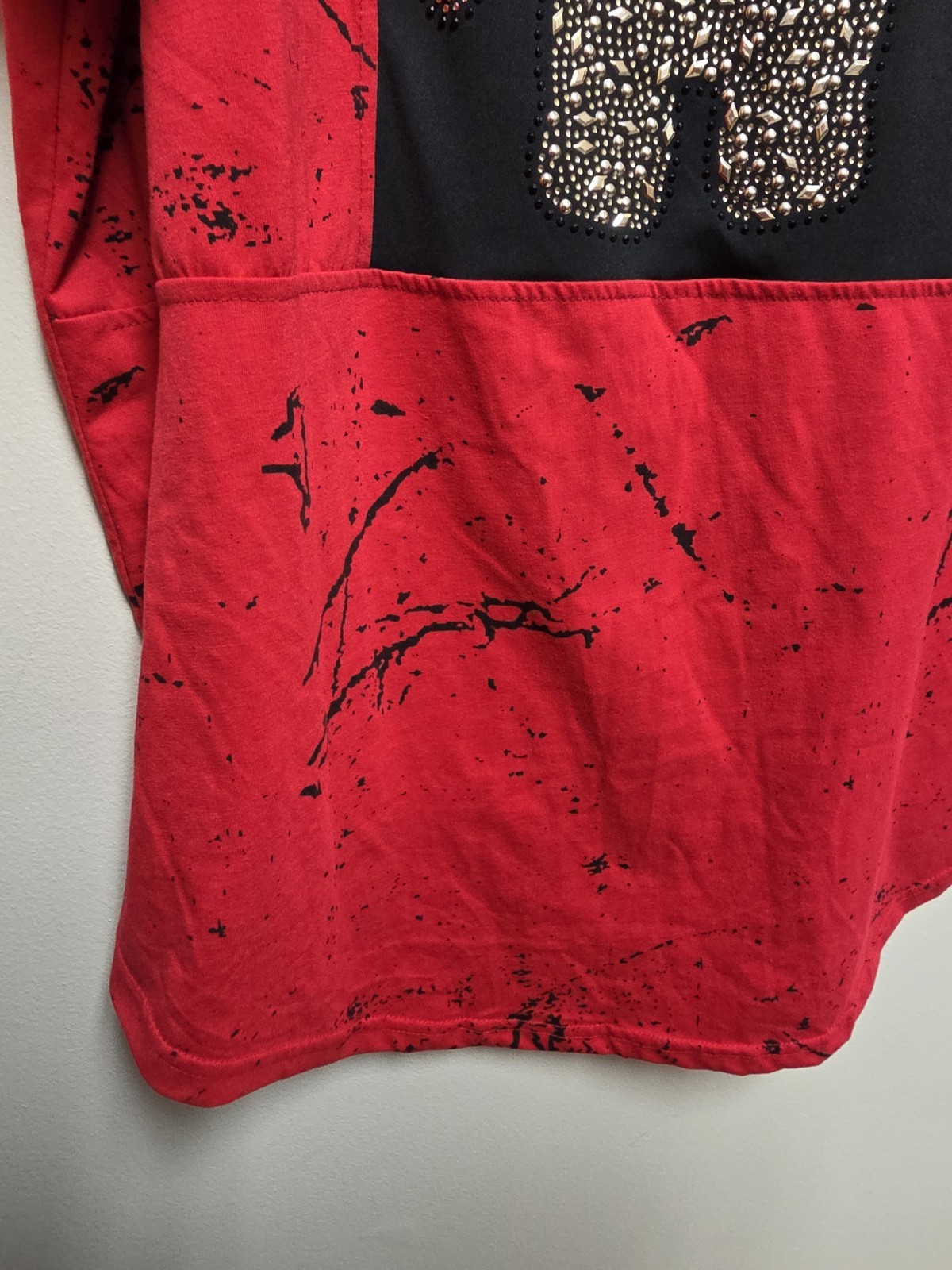 Lucky Apache T -Shirt Rhinestone Beaded Teddy Bear Sz 3XL Streetwear NWOT gallery