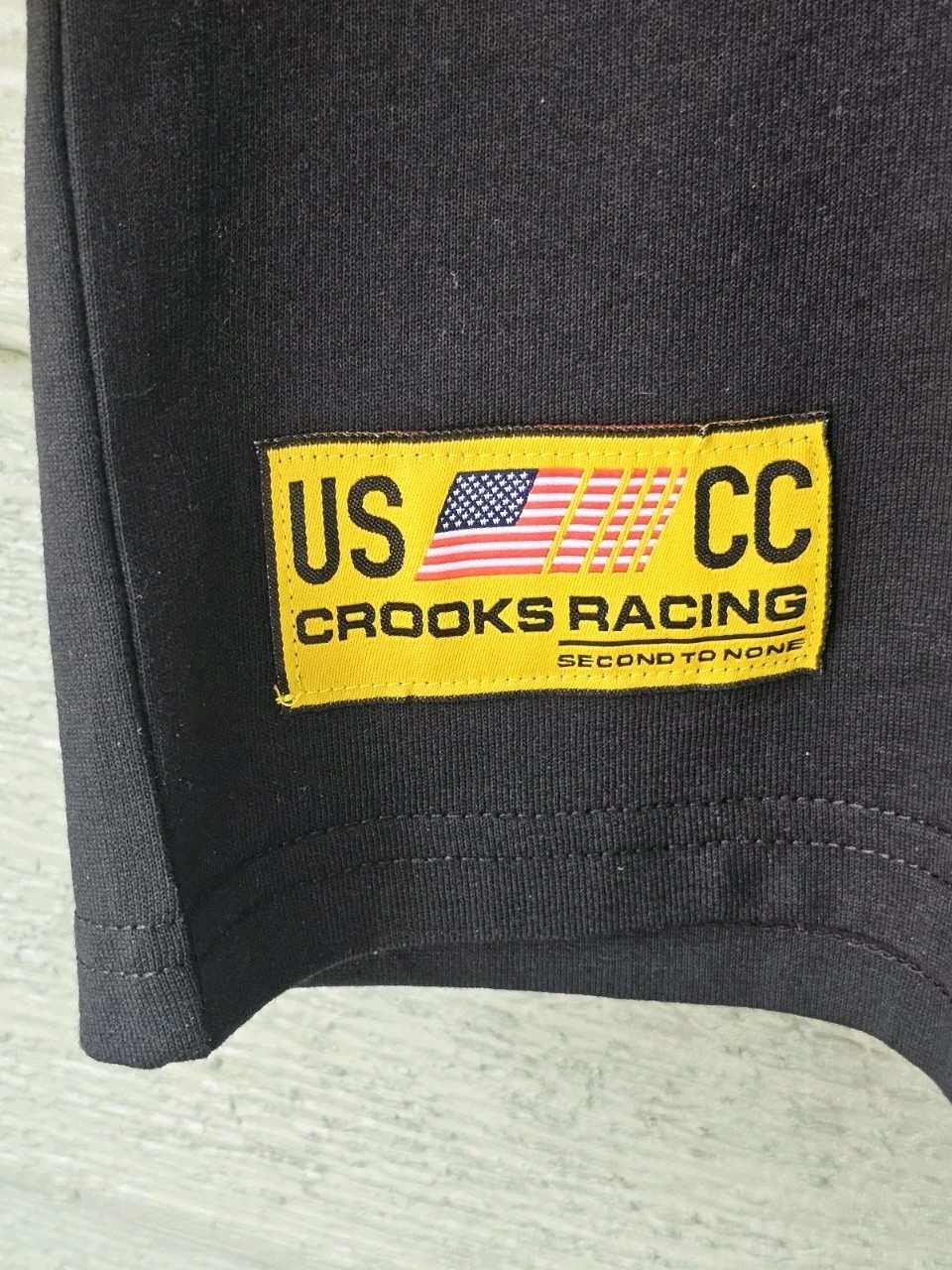 Crooks & Castles T-Shirt Men's Size XL Crooks Racing Second To None Team Tee gallery