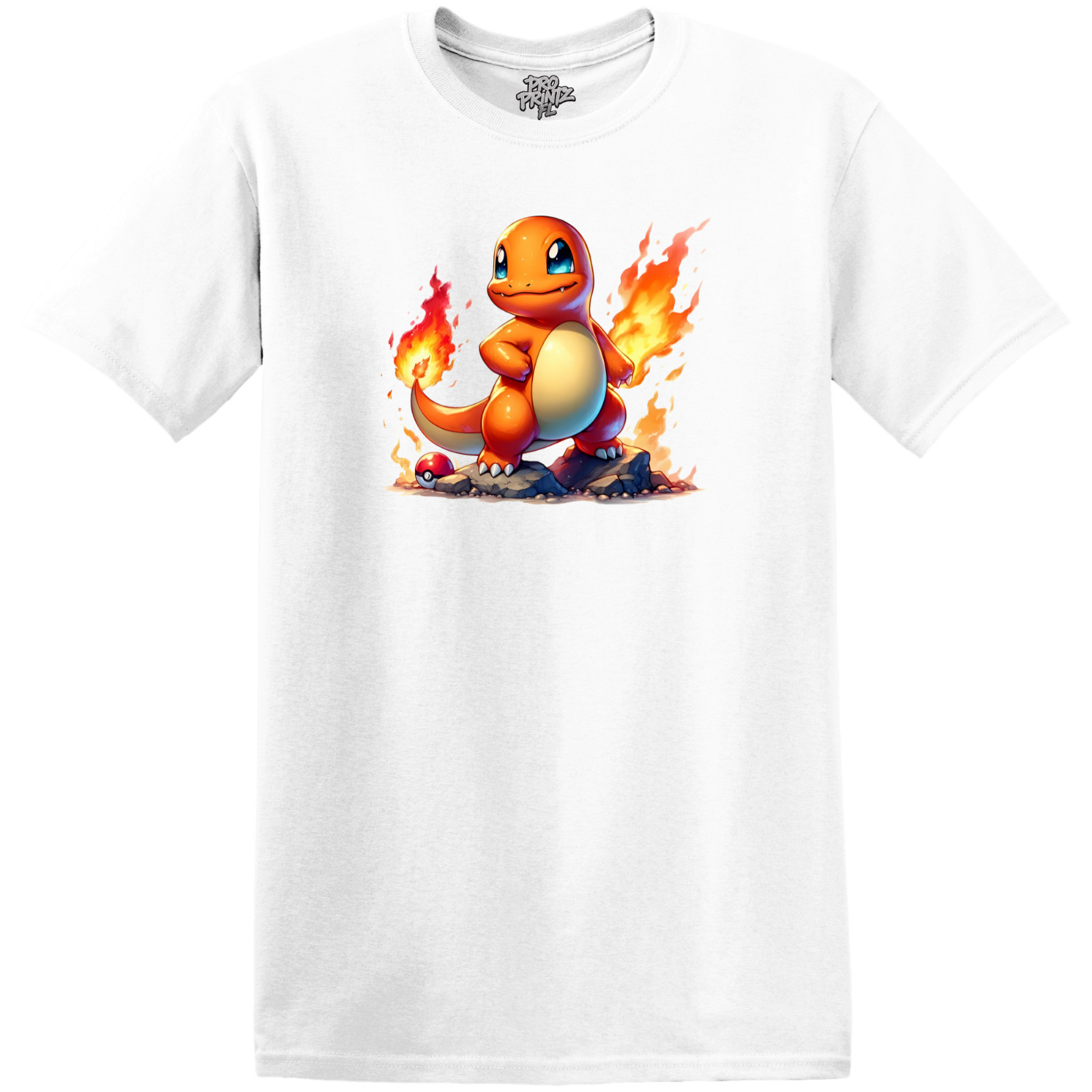 Pokemon Charmander T-Shirt - Adult/Kid Sizes gallery