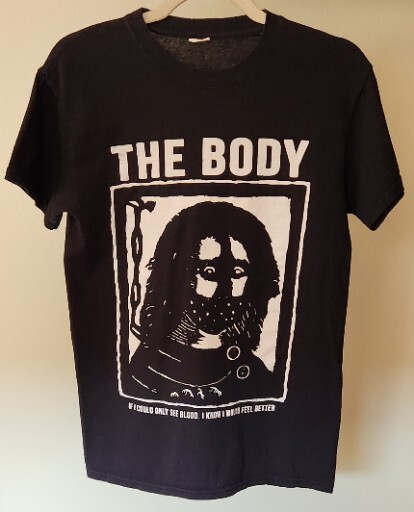"The Body" Black Single Sided T-Shirt Metal Size No Tag gallery