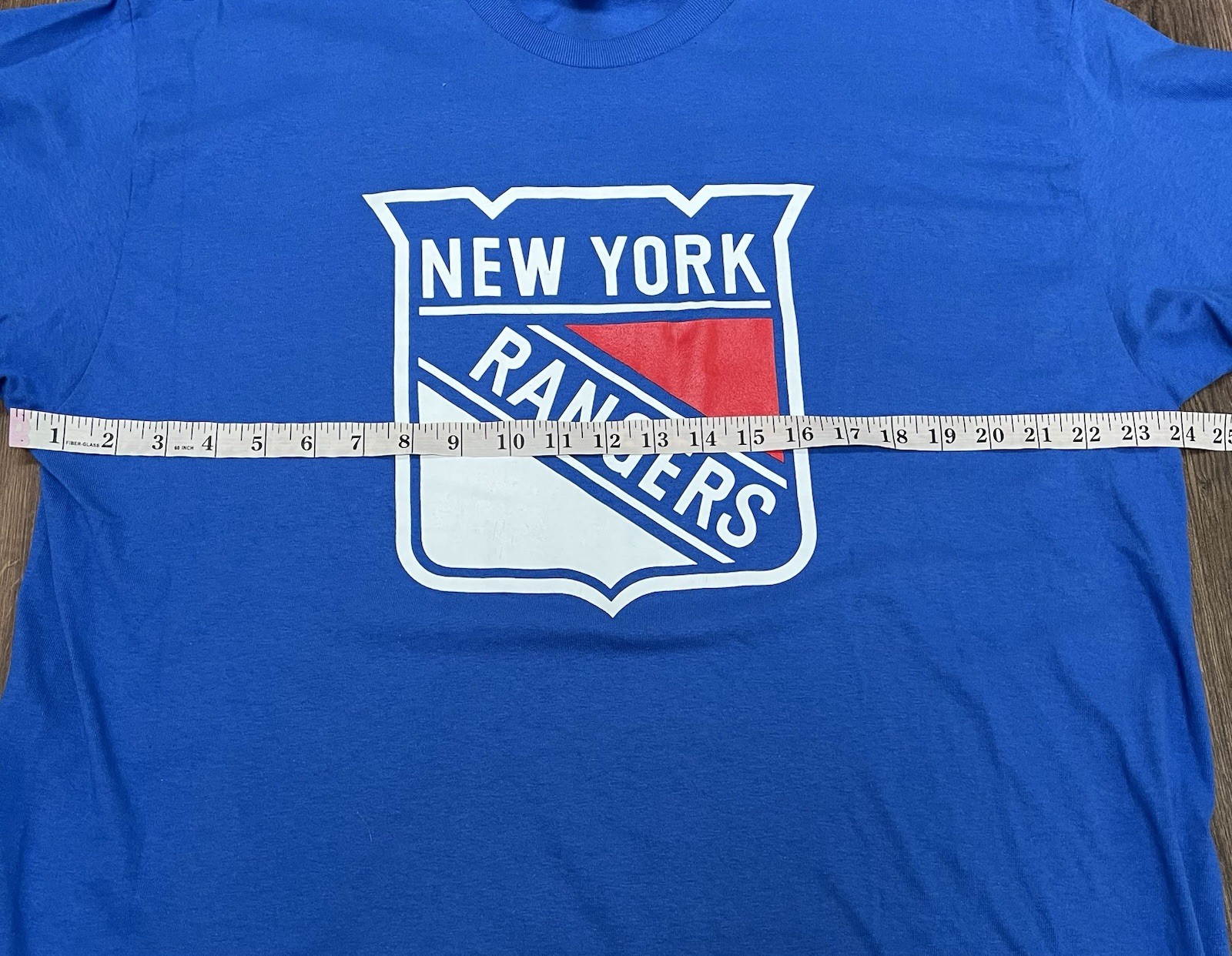 New York NY Rangers TShirt Men's XL Gildan Blue NHL Hockey Logo Unisex Shirt Tee gallery