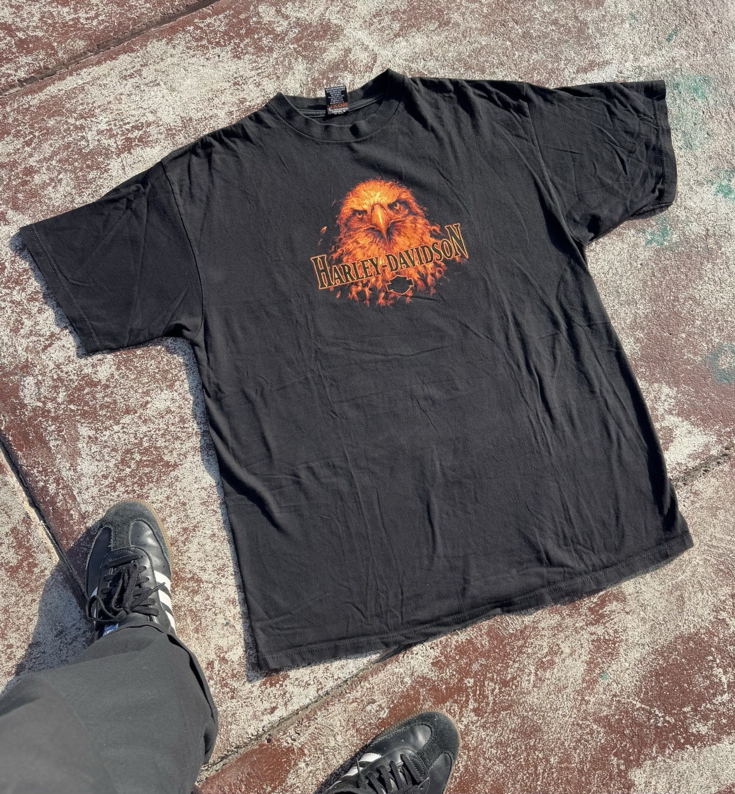 VTG 2000 Harley Davison Dewata BALI Indonesia Motorcycle Club T Shirt szXXL RARE