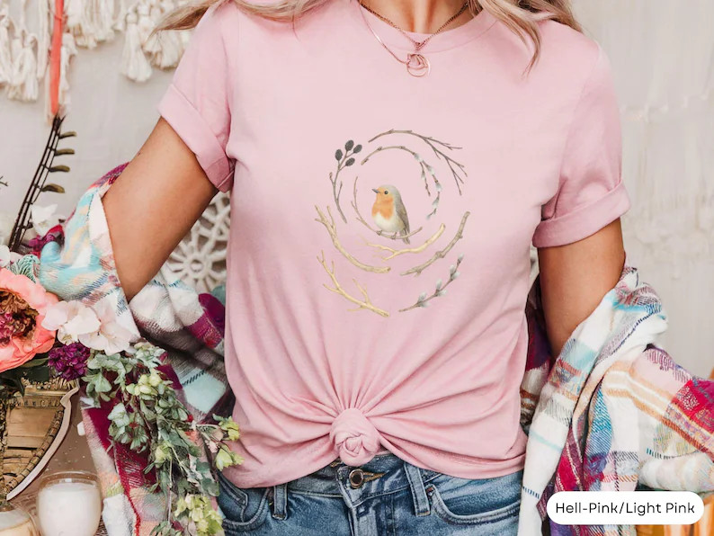 Bird Nature Bird Lover Wildlife Animal Outdoors Feather Watcher Comfort Tee gallery