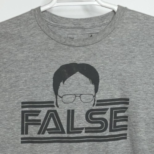 The Office Short Sleeve T-Shirt Men's Large Gray gallery