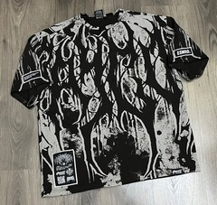Stay Cold Apparel Heavy Oversized T-Shirt – Small AOP All Over Print