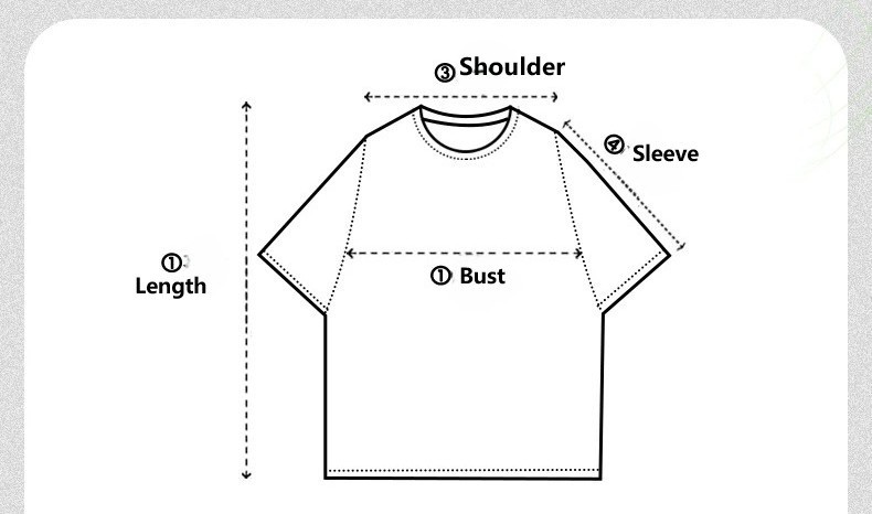 [Serve the People] High-Quality Cotton Men's T-Shirt Short Sleeve Loose T-Shirt gallery