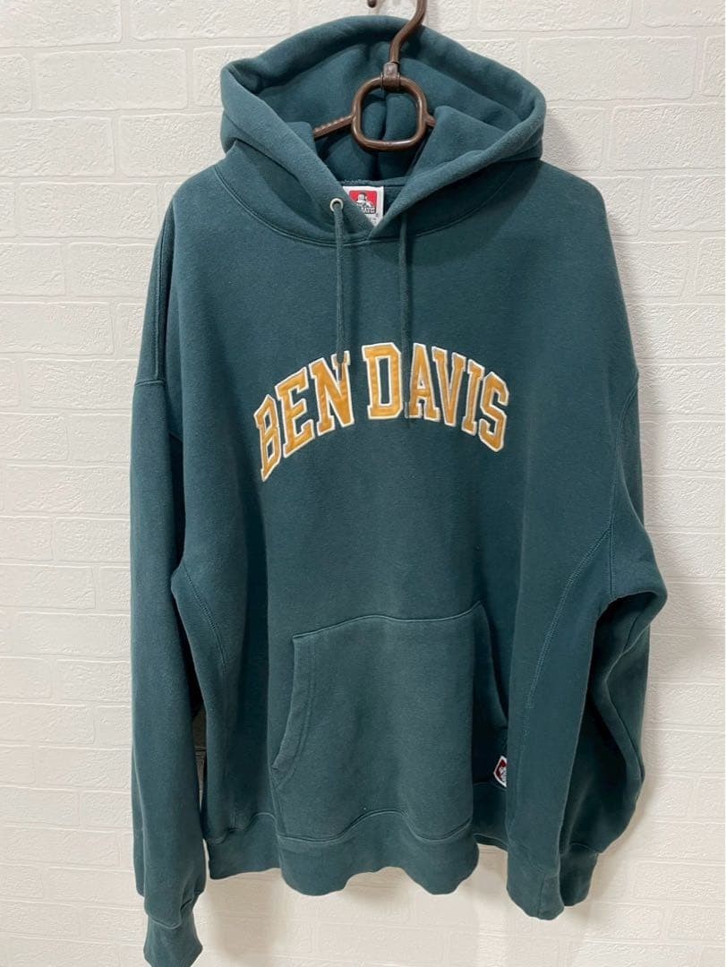 Ben Davis Hoodie Sweatshirt Setup Dark Green XL Japan