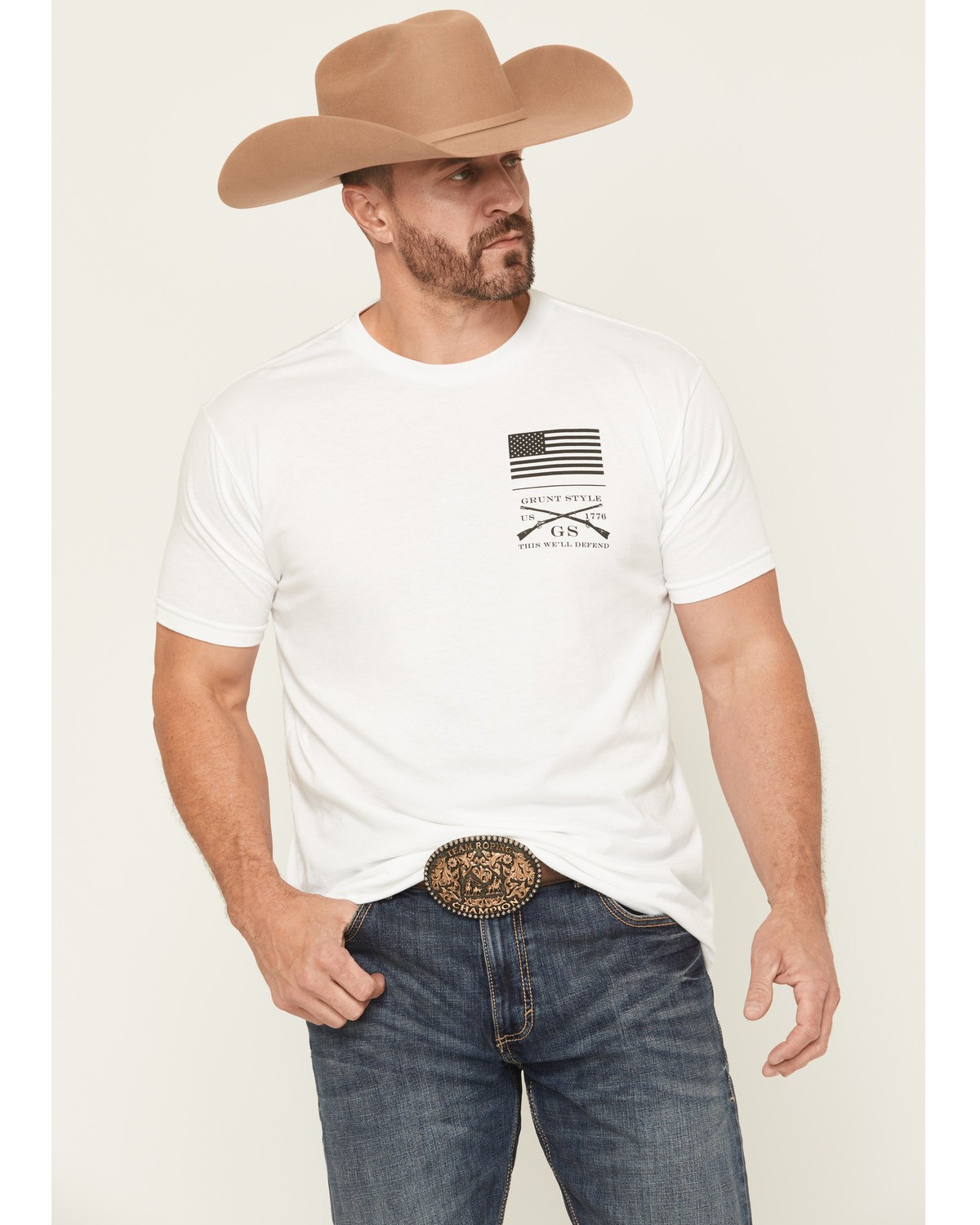 Grunt Style Men's Men'S Strength Through Suffering Short Sleeve Graphic - gallery