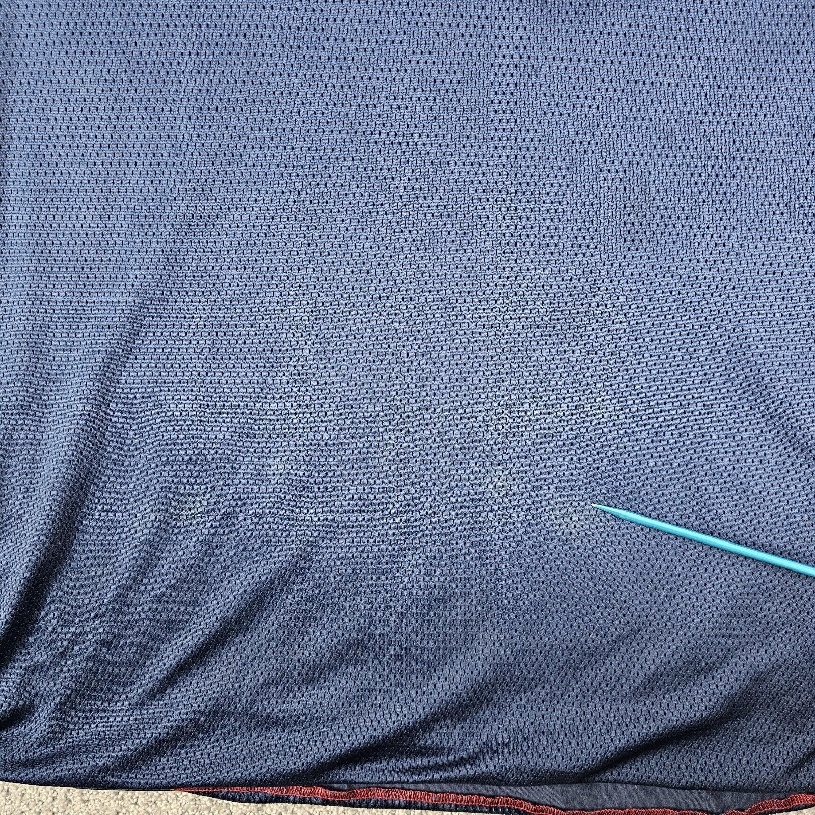 VTG Nike Reversible Long Sleeve Shirt Mens XL Blue Center Swoosh Y2K Spellout gallery