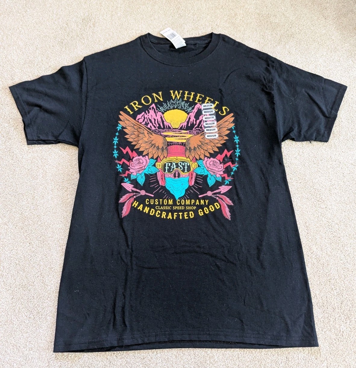 Many Assorted Graphic T-shirts, Various Sizes. gallery