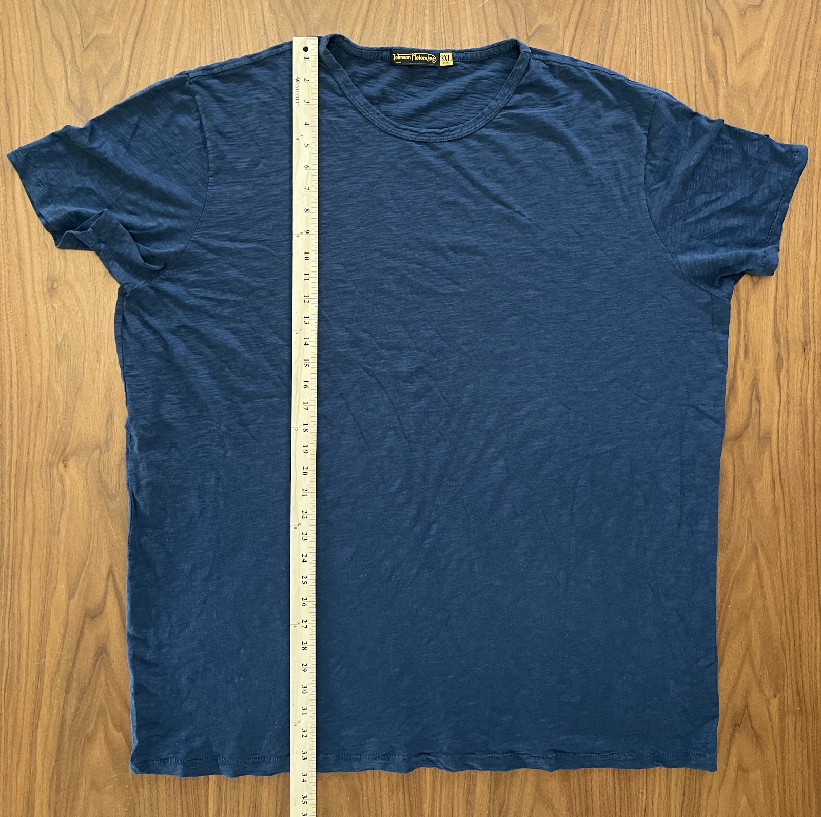Johnson Motors - Blank - NWOT - Dead Navy - 4XL* (sizing is off - see pics) gallery