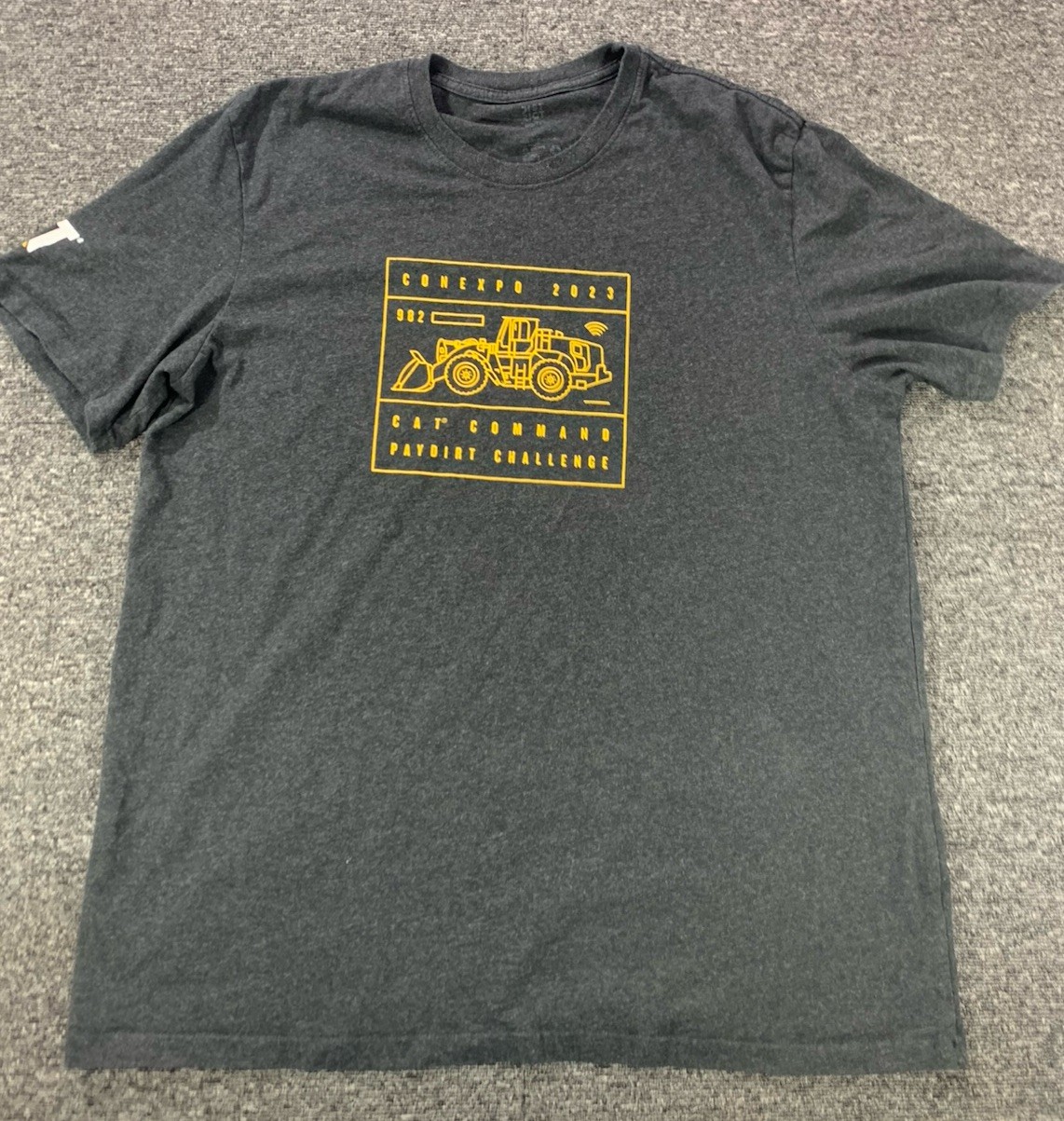 District Re-Tee T-shirt Mens XXL Charcoal Crew Neck gallery