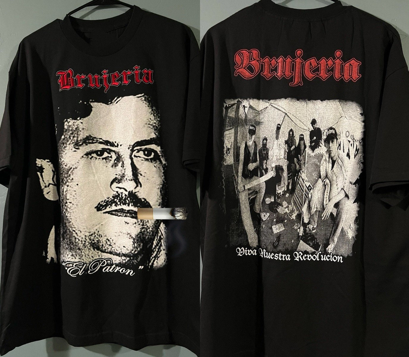 Christmas gift Brujeria Reprinted Cotton Unisex All Size T-Shirt 23D1217 gallery