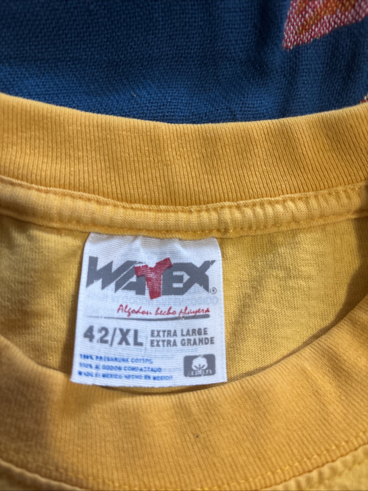 Vintage Tropical Fish Cozumel Mexico Yellow Embroidered T Shirt XL EUC gallery