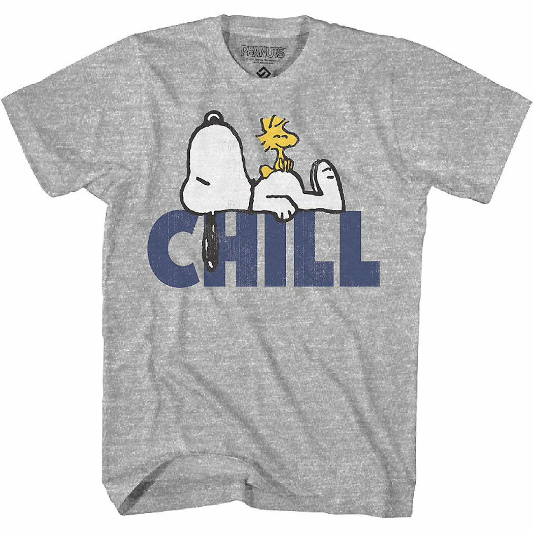 Peanuts Snoopy Chill Adult T-Shirt gallery
