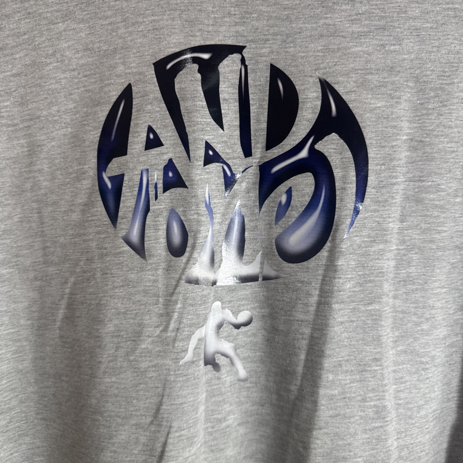 And1 Heather Gray T-Shirt Men Basketball Tee Crew Neck Size Large NWT gallery