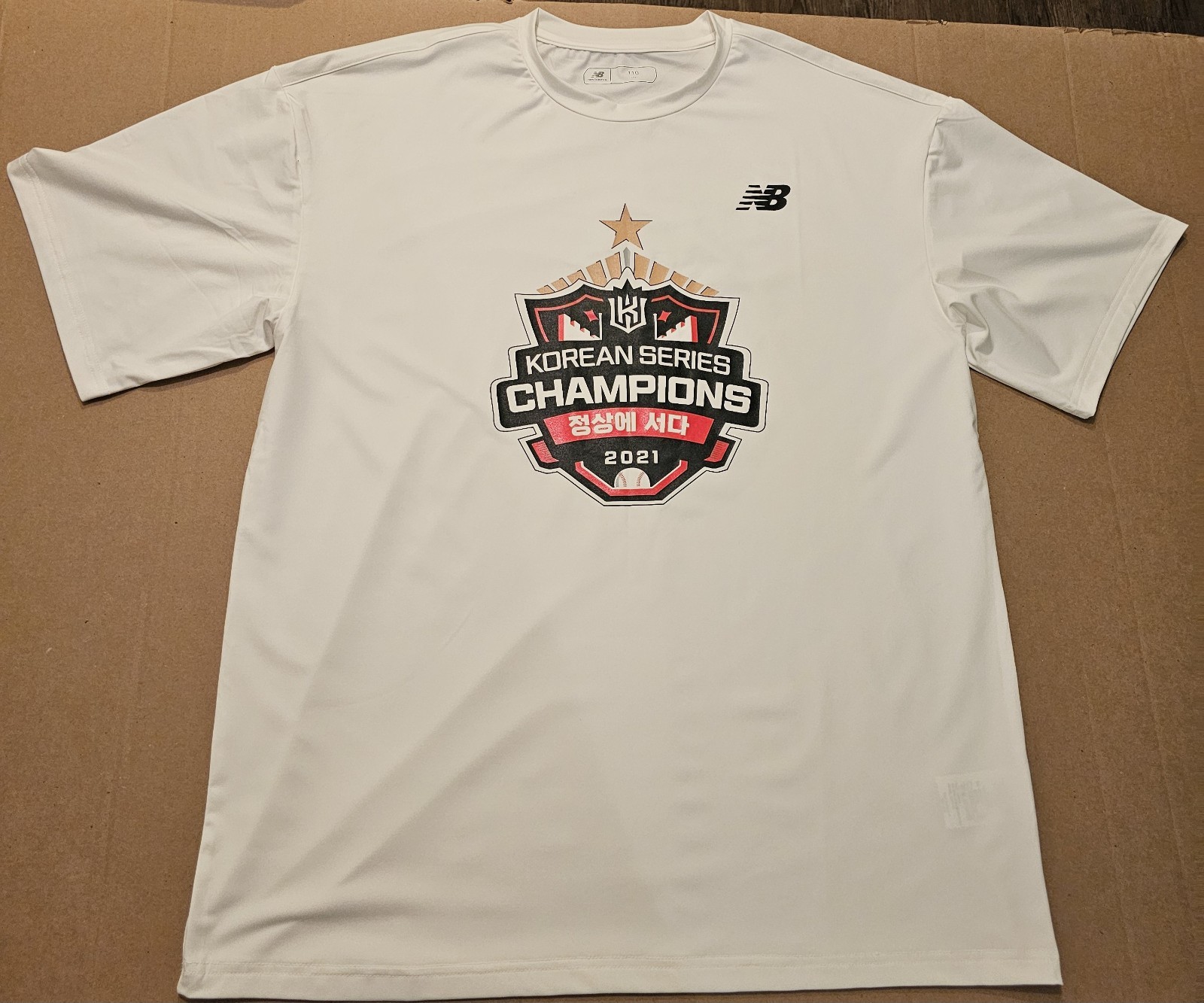 New Balance 2021 Korean Series Champions Tshirt White See Photos For Measurement gallery