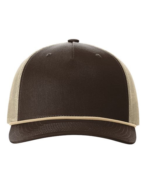 Richardson 112FPR Five-Panel Trucker Rope Cap gallery