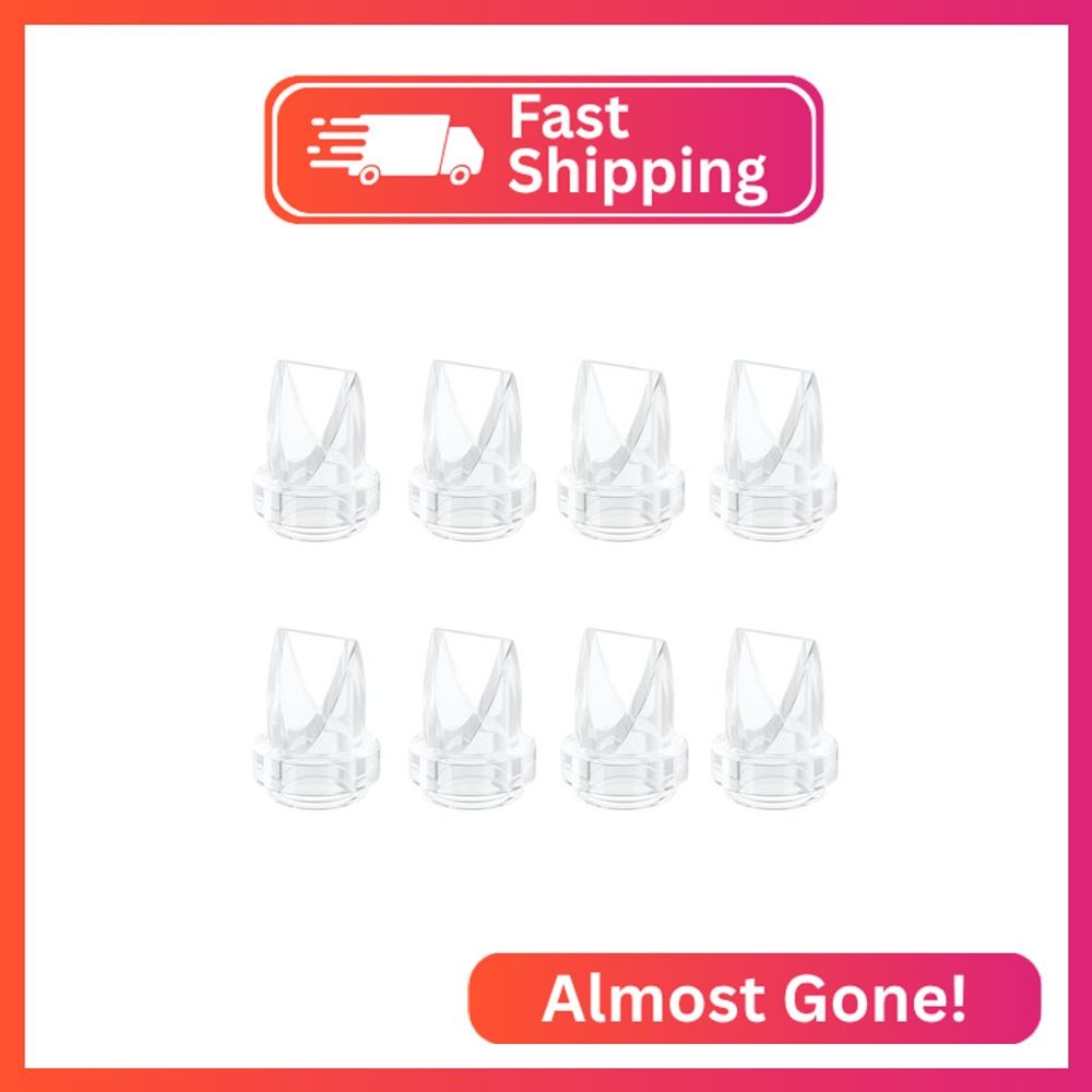 8pcs Duckbill Valves Compatible with Lansinoh Discreet Duo,eufy E10 S1 S1 Pro, N