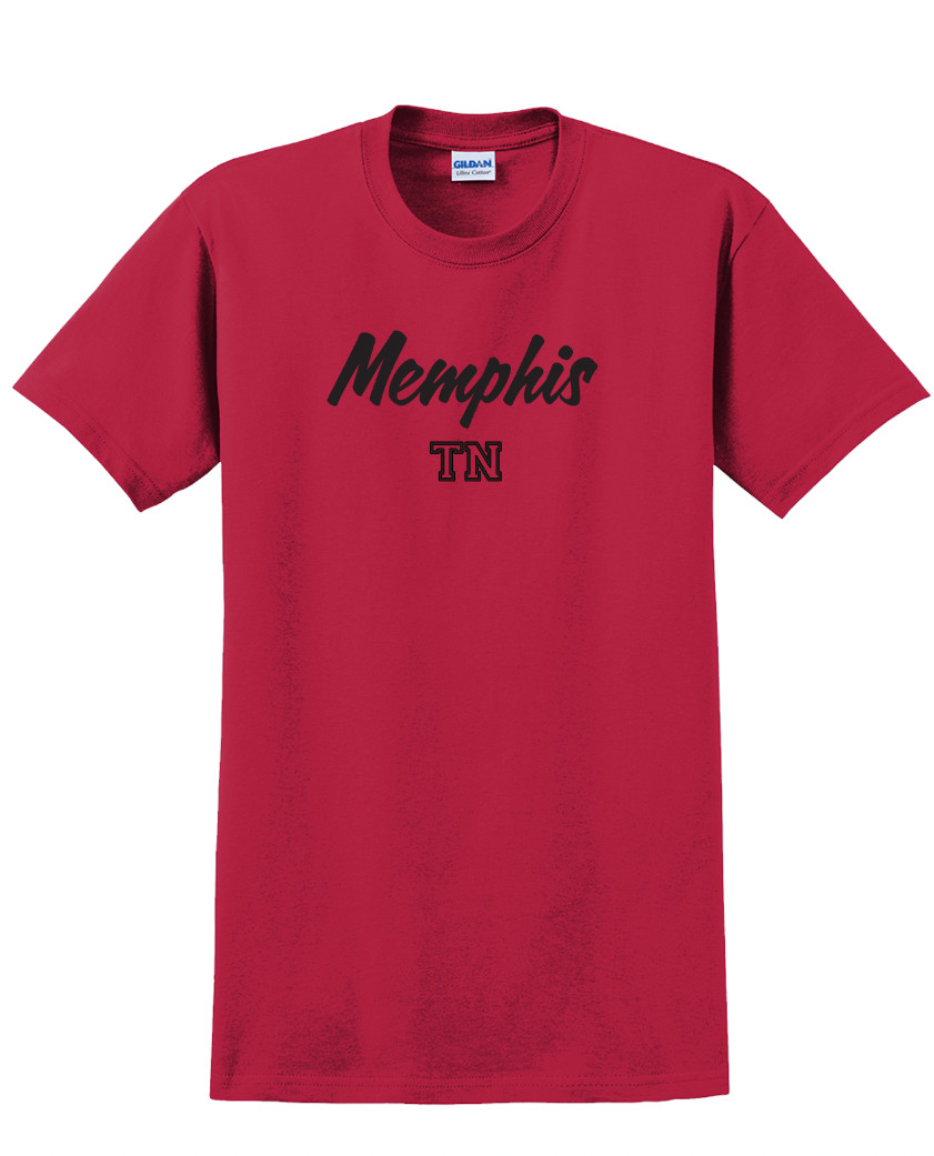 Memphis, Tennessee State T-Shirt Short Sleeve Graphic Tee Unisex apparel gallery