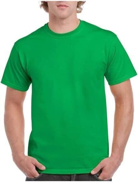 Gildan Mens Plain T Shirts Solid Cotton Short Sleeve Blank Tee Top Shirts S-3XL gallery